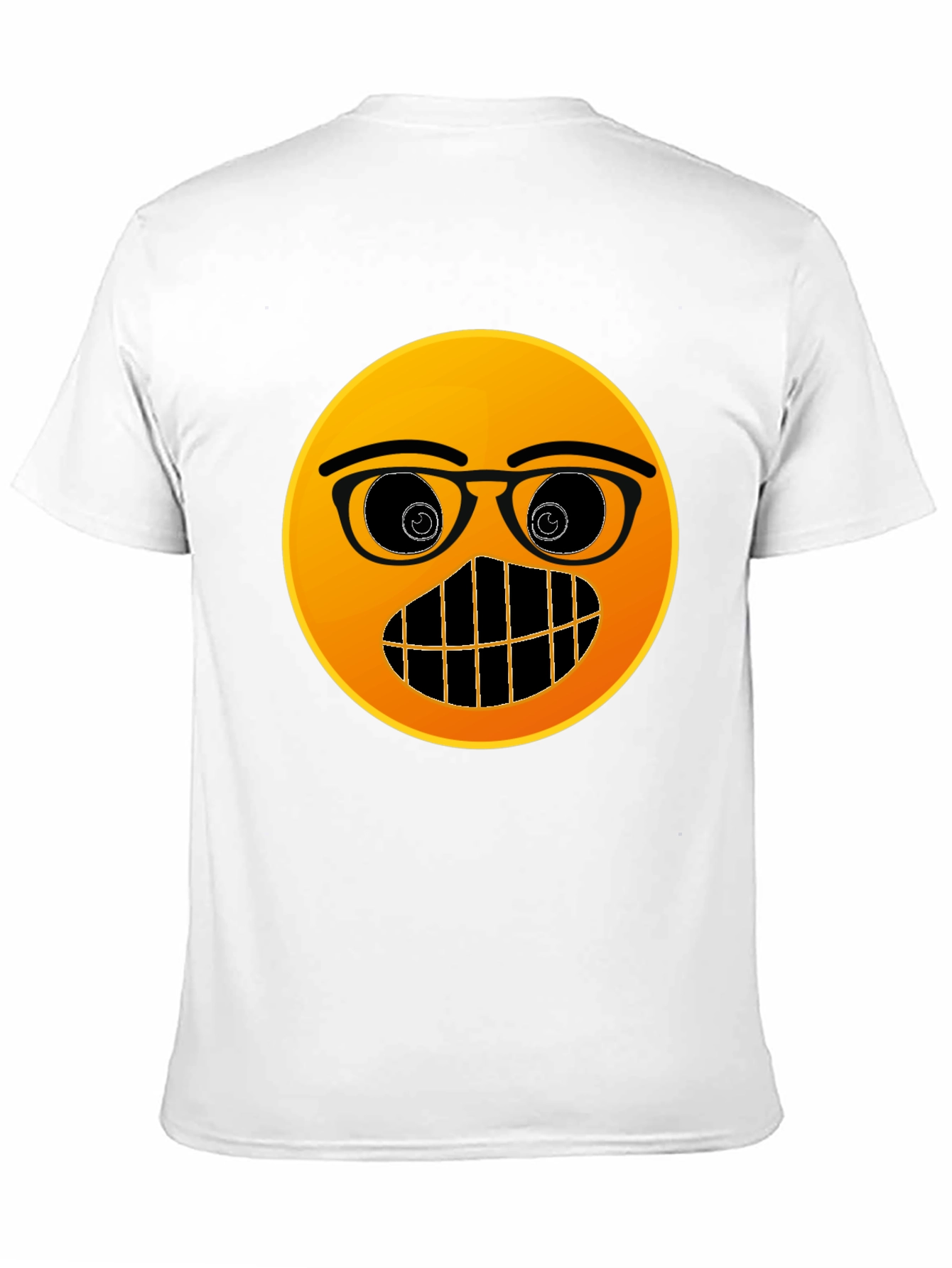 Emoji Nerd T-Shirt - Black