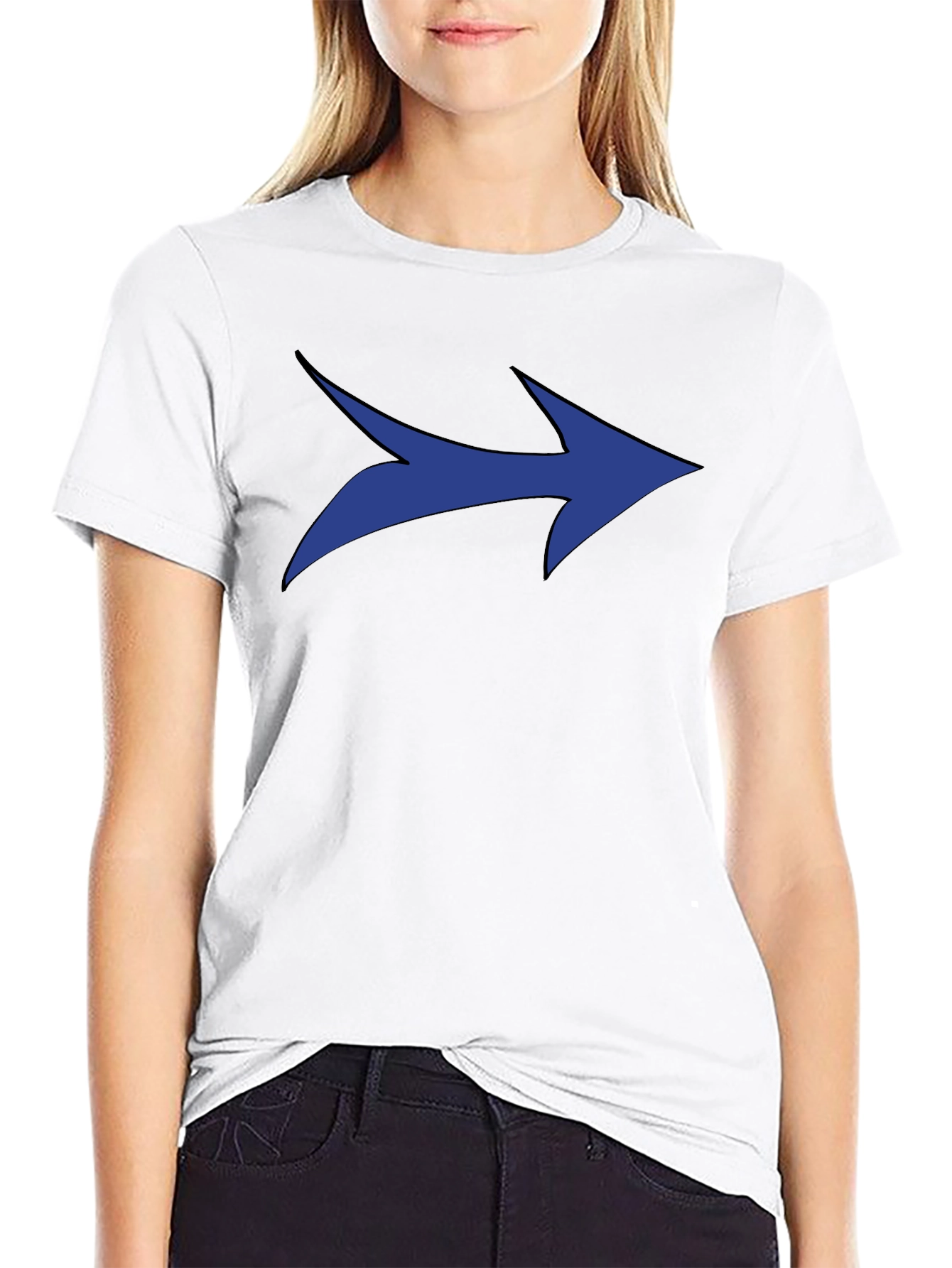 Arrow Graphic Tee - Modern Design