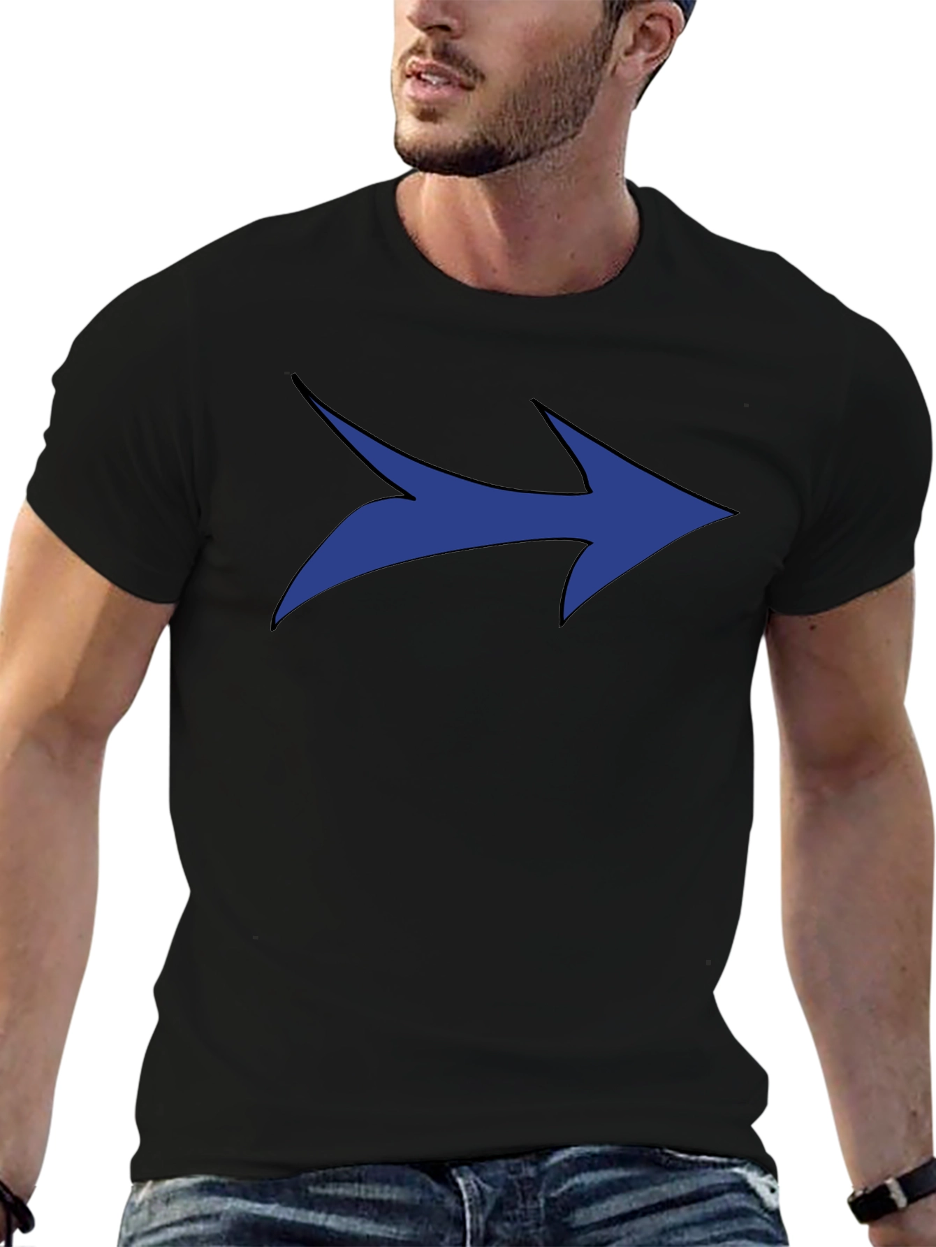 Arrow Graphic Tee - Modern Design