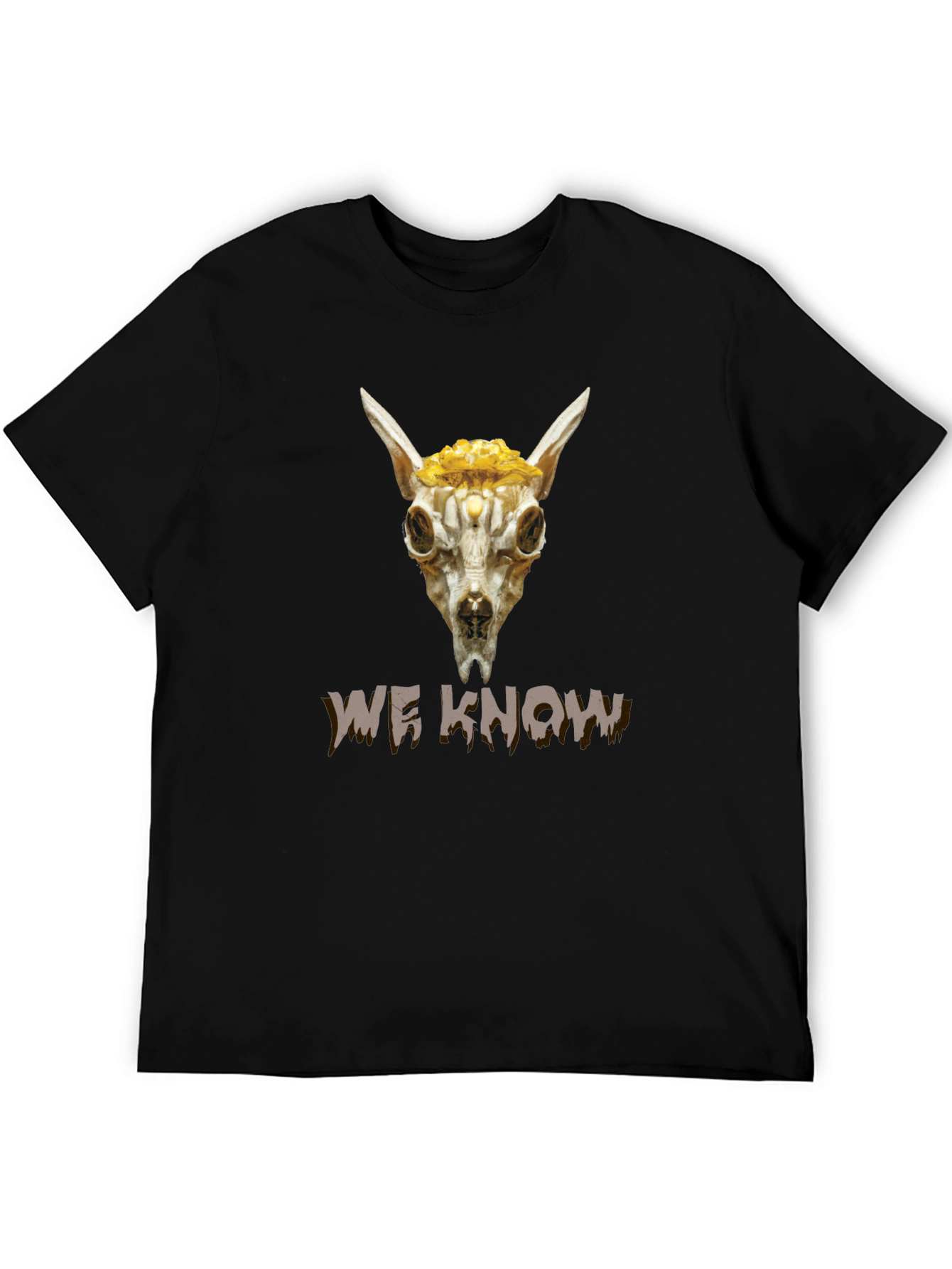 Creepy Skull Tee - We Know T-Shirt
