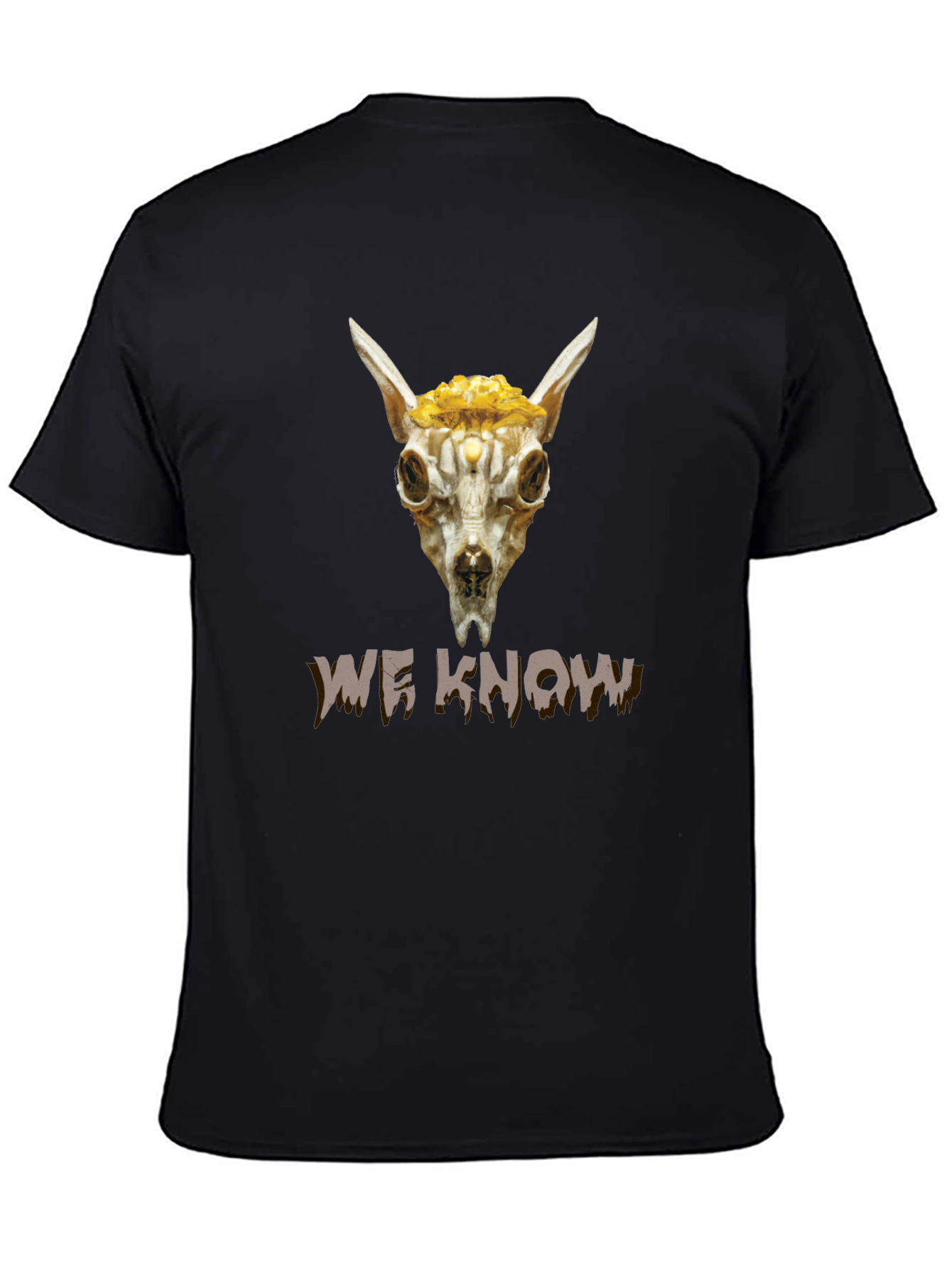 Creepy Skull Tee - We Know T-Shirt