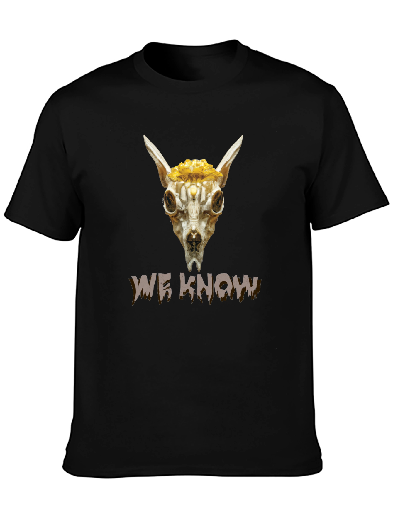 Creepy Skull Tee - We Know T-Shirt