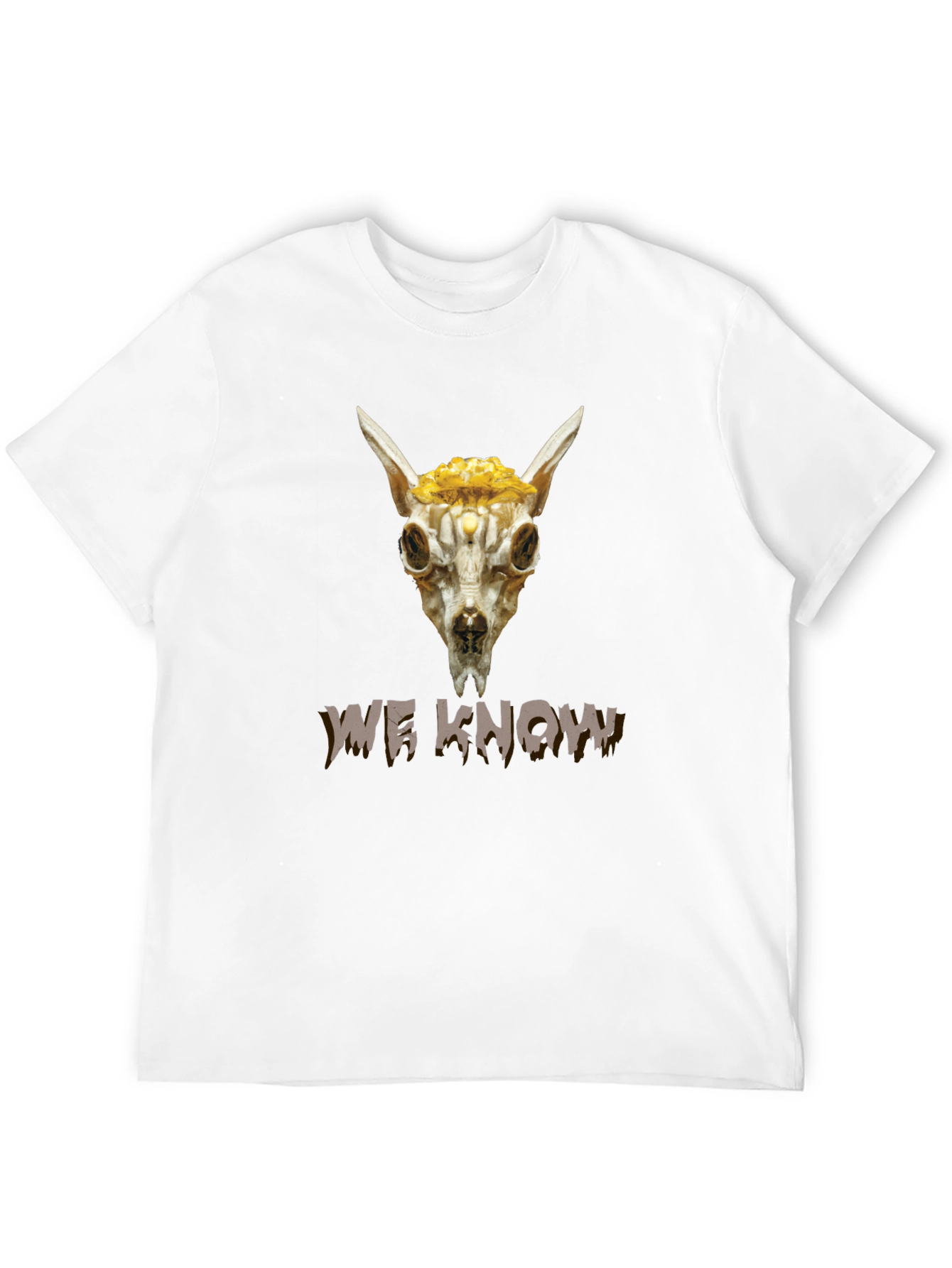 Creepy Skull Tee - We Know T-Shirt