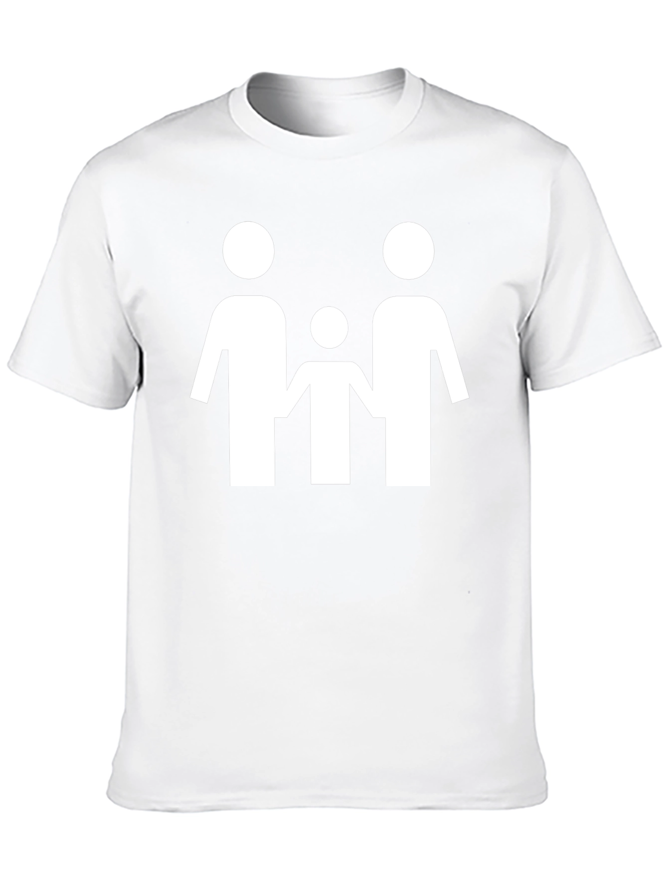 Family Graphic T-Shirt - Black