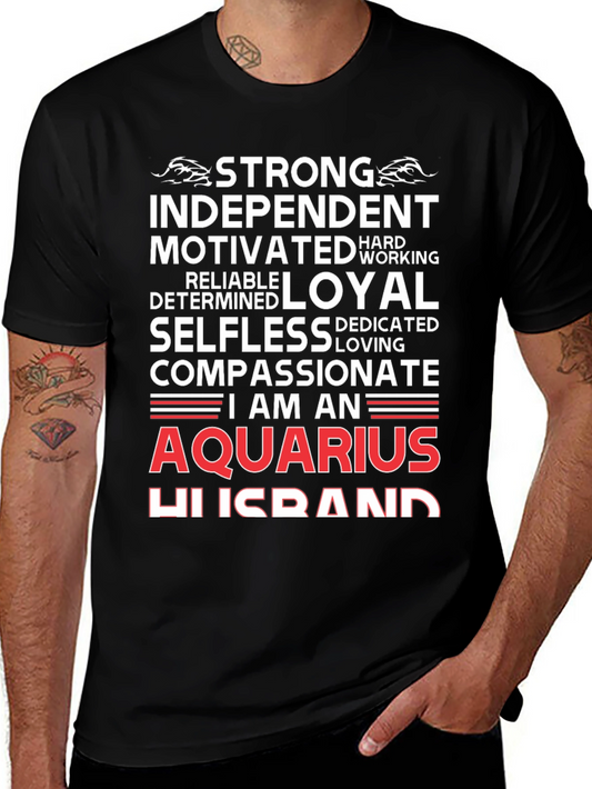 Aquarius Husband T-Shirt
