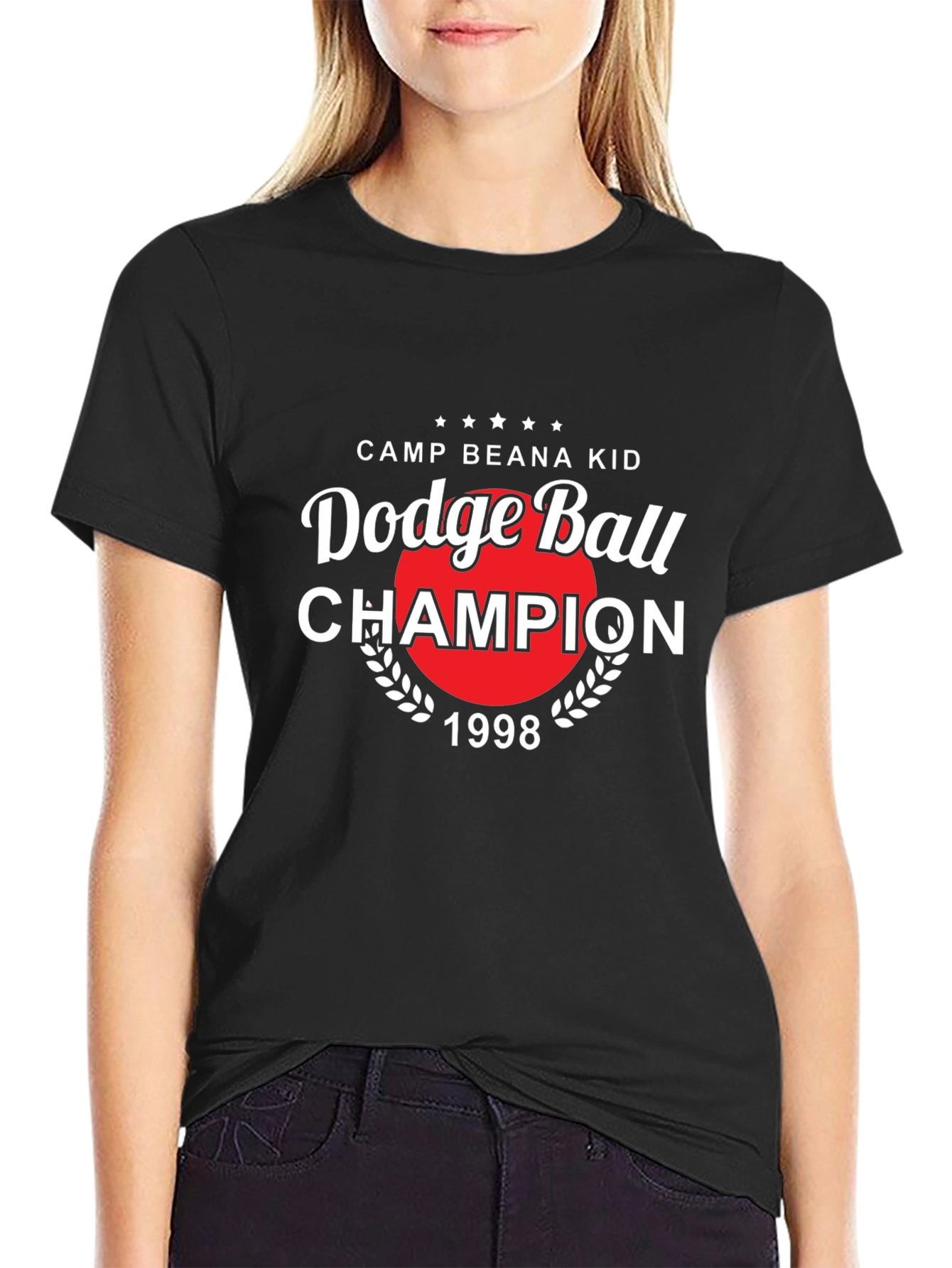 Camp Beana Kid Dodge Ball Champion 1998 T-Shirt