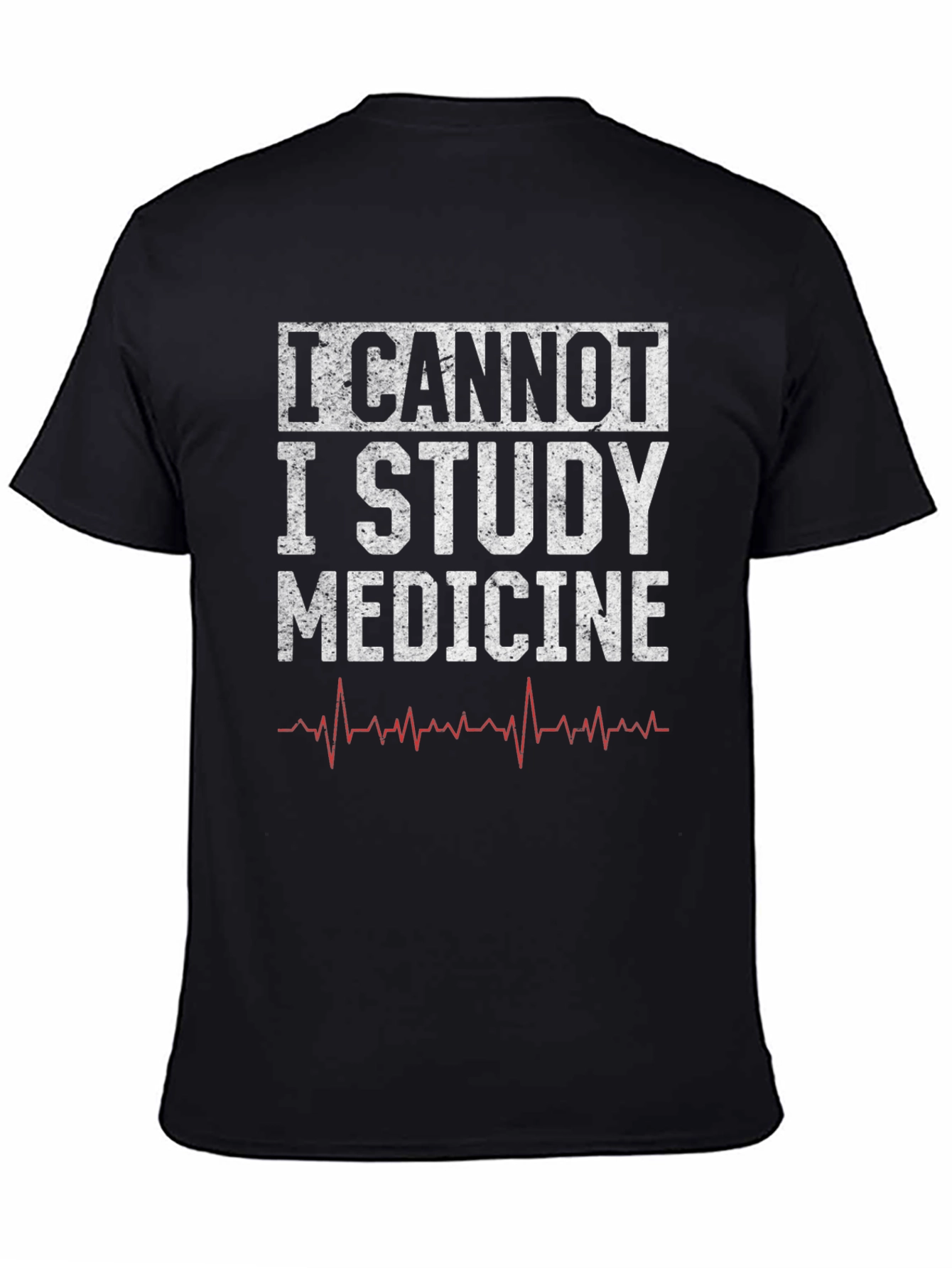 Study Medicine Graphic Tee - Black