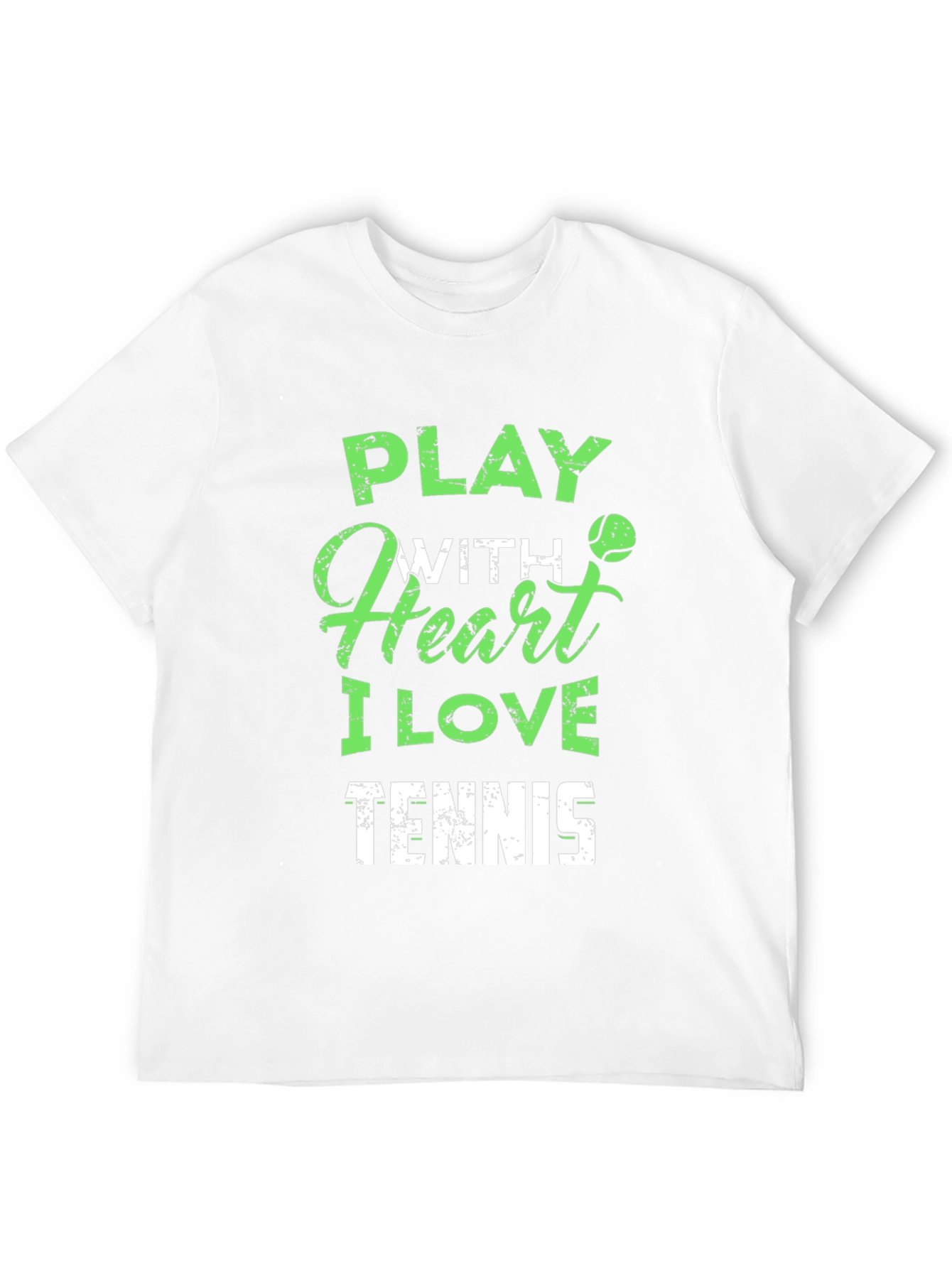 Play With Heart Tennis Graphic T-Shirt
