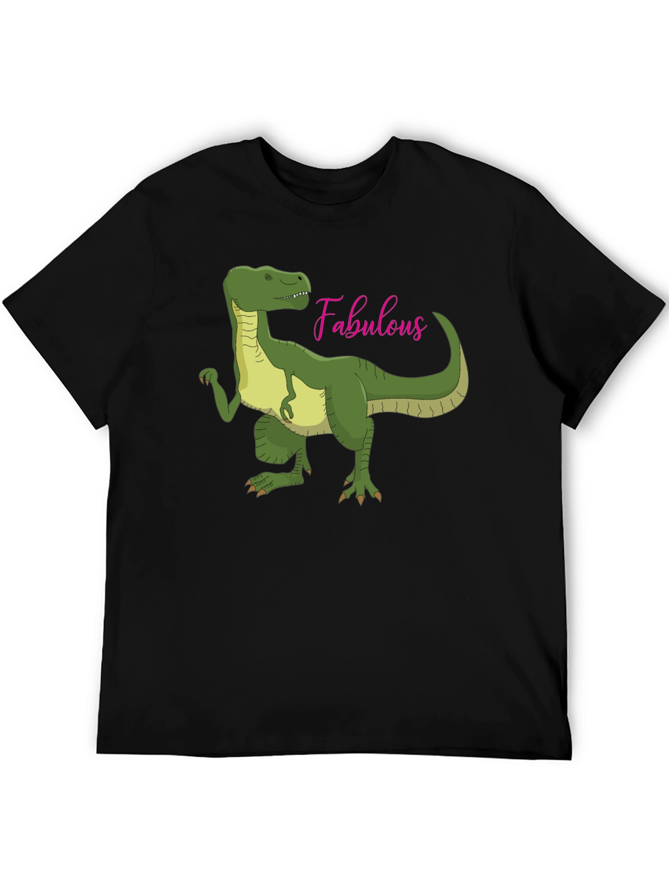 Fabulous Dinosaur Graphic T-Shirt