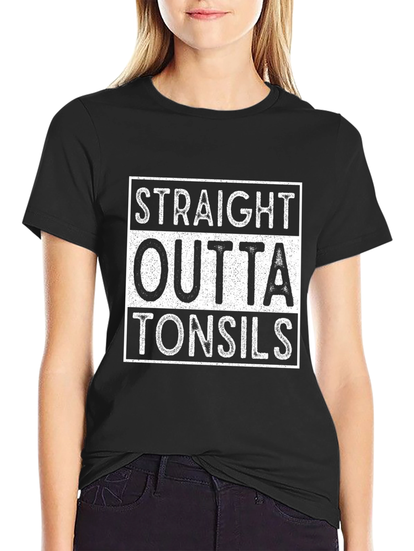 Straight Outta Tonsils Graphic Tee