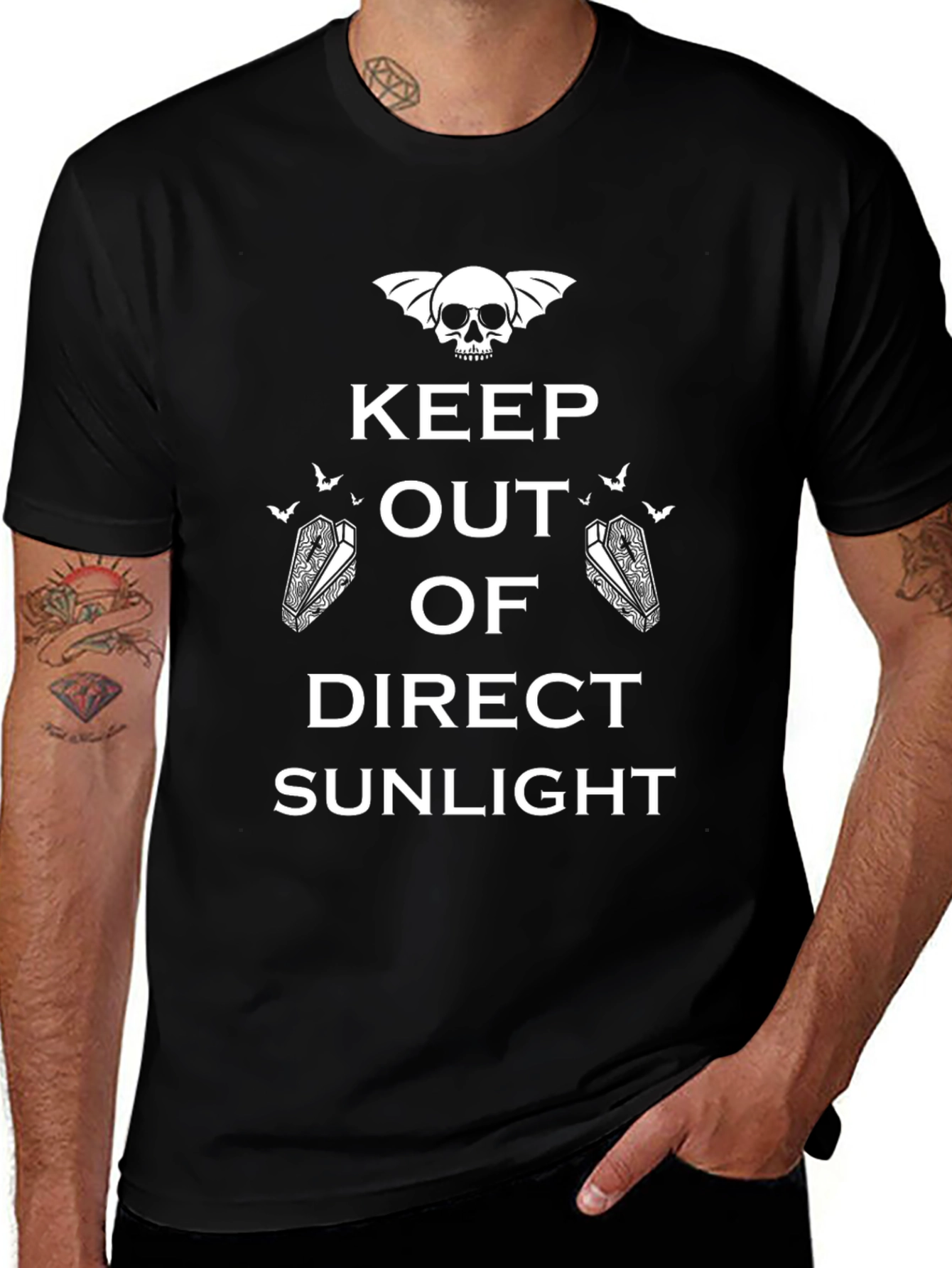 Keep Out of Direct Sunlight Graphic Tee