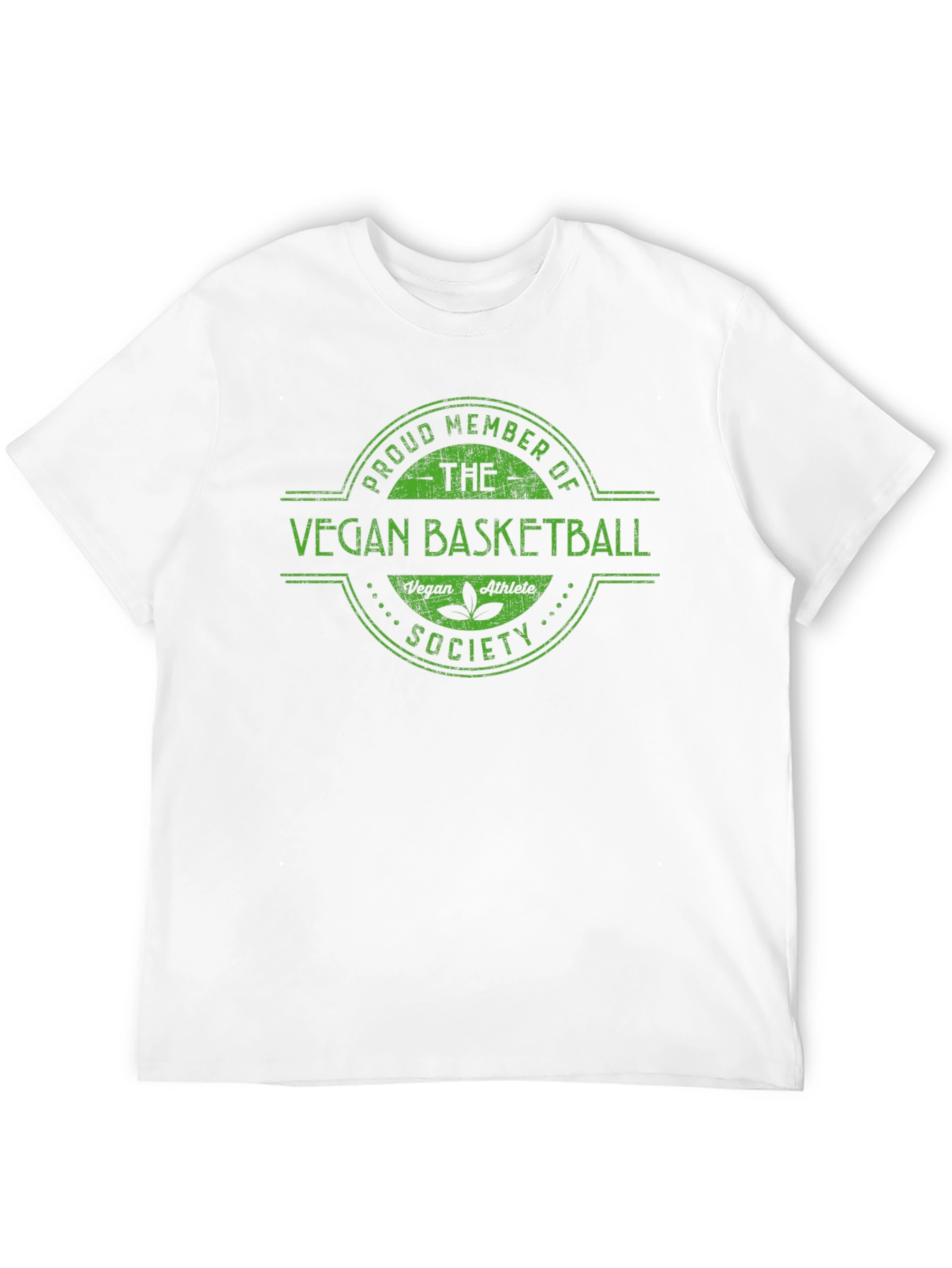Vegan Basketball Society Graphic T-Shirt