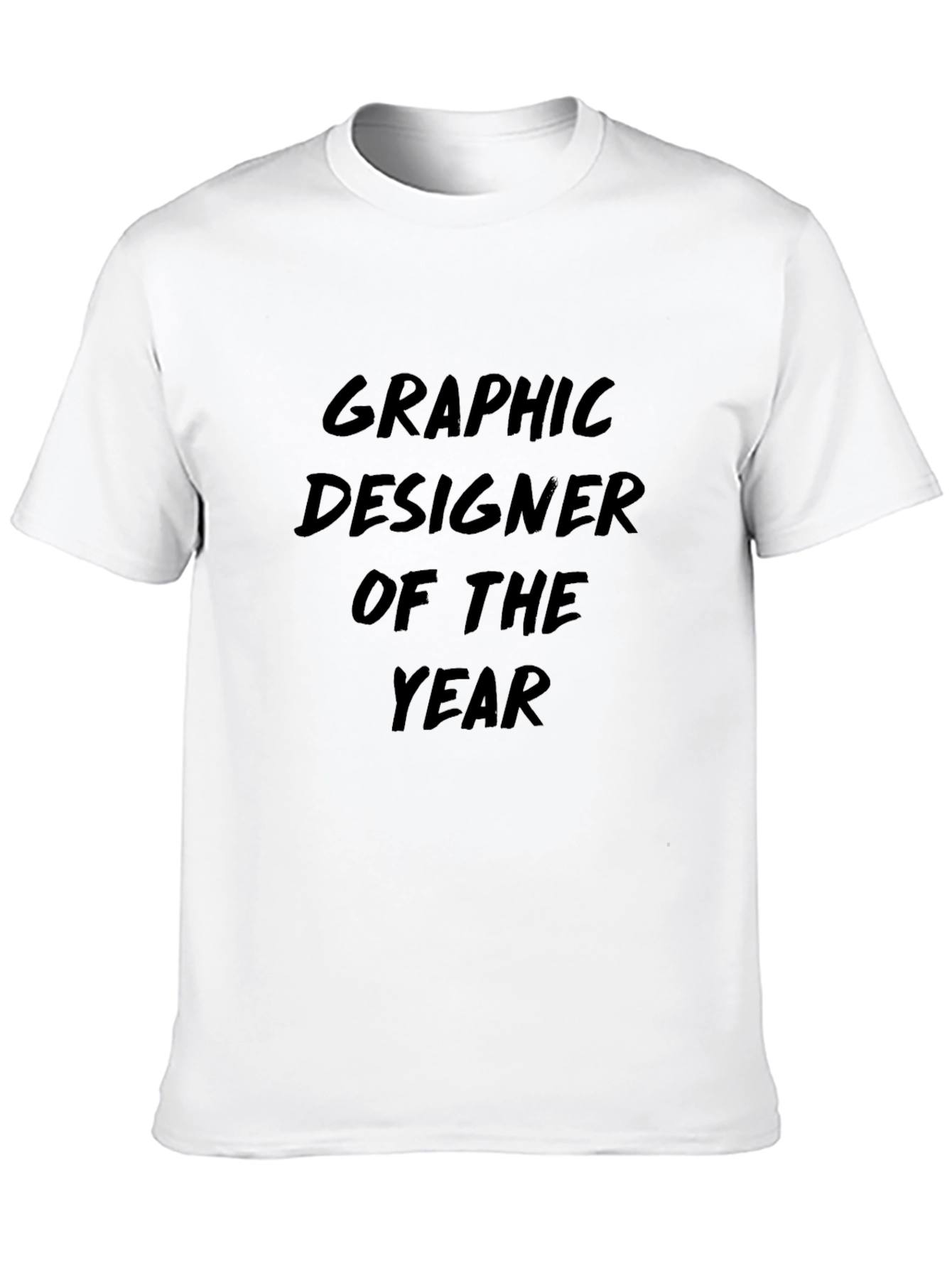 Graphic Designer of The Year Black T-Shirt