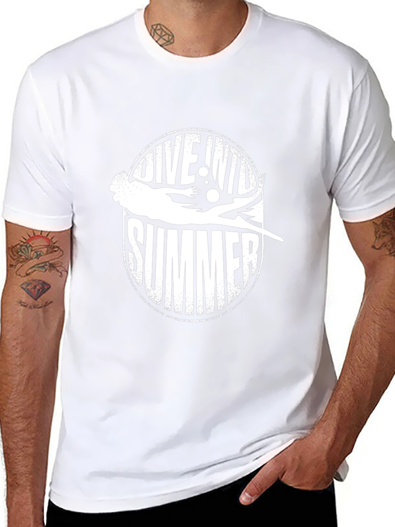 Dive Into Summer Graphic Tee