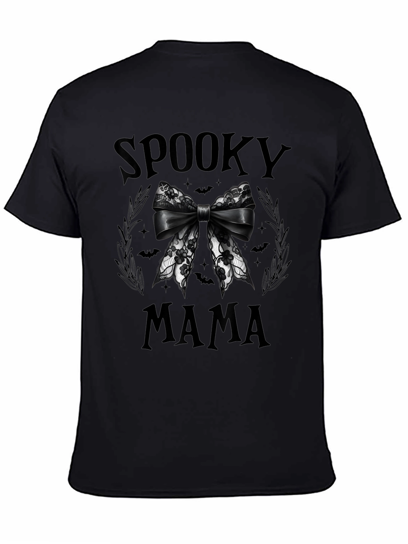 Spooky Mama Black T-Shirt