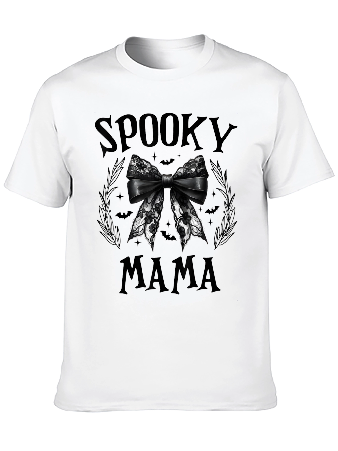 Spooky Mama Black T-Shirt