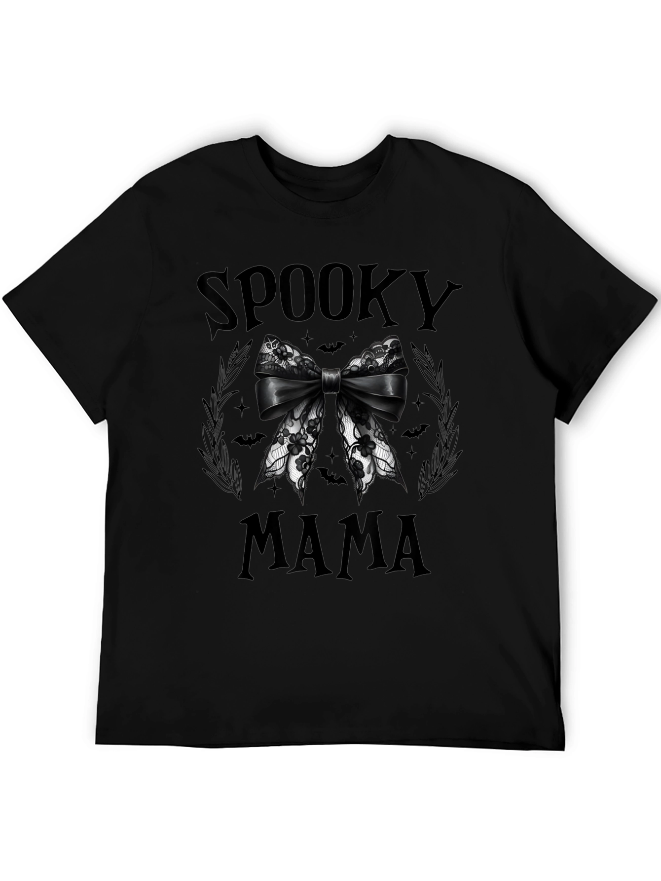 Spooky Mama Black T-Shirt