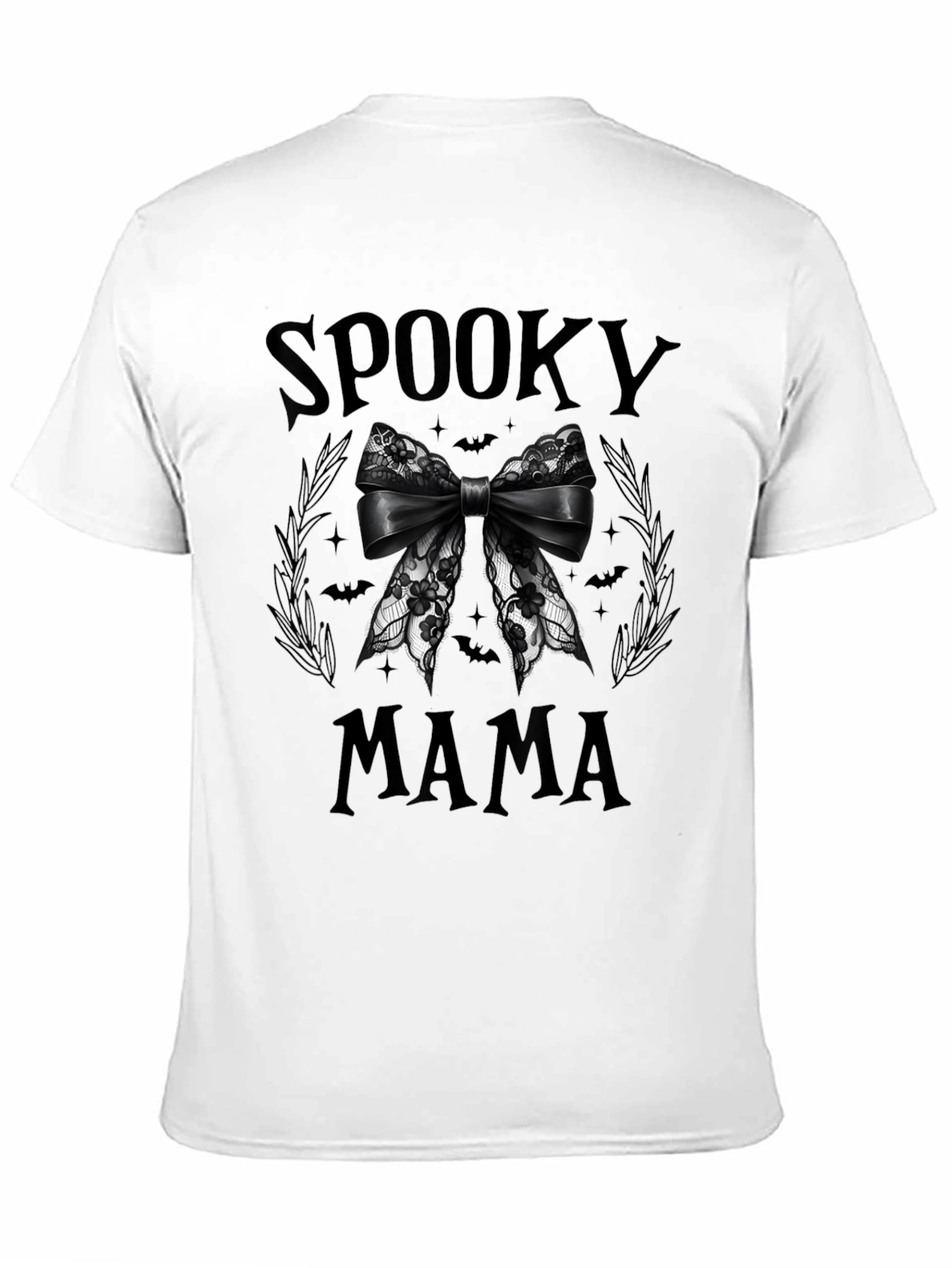 Spooky Mama Black T-Shirt