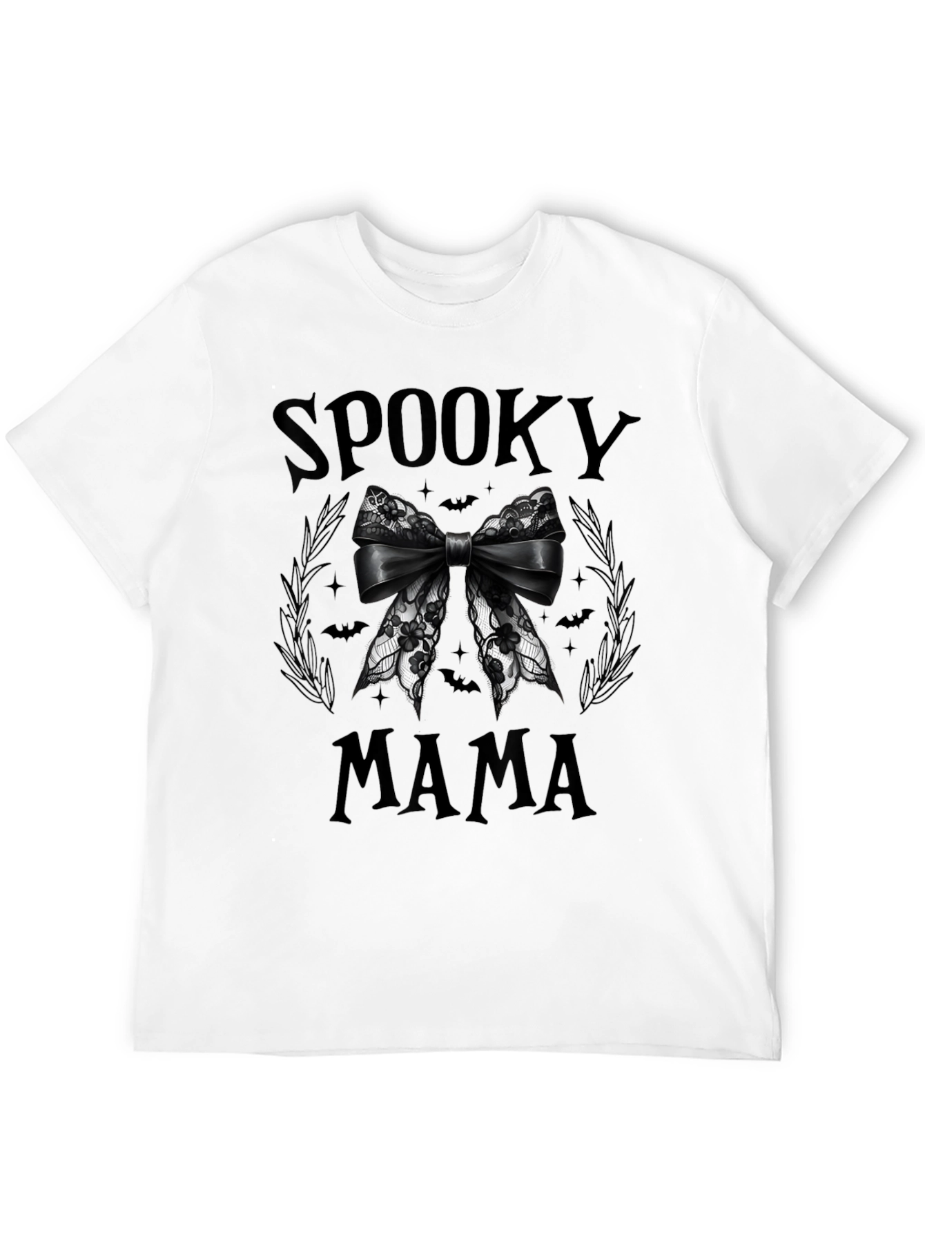 Spooky Mama Black T-Shirt