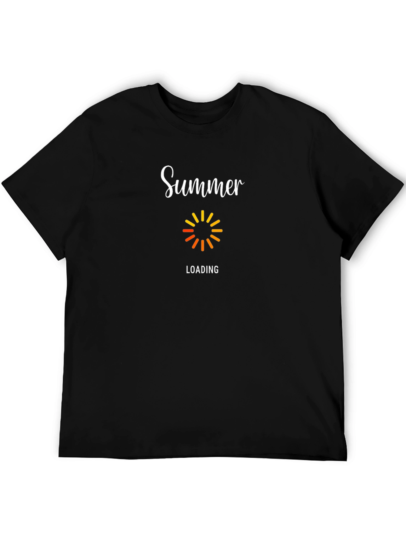 Summer Loading Black T-Shirt