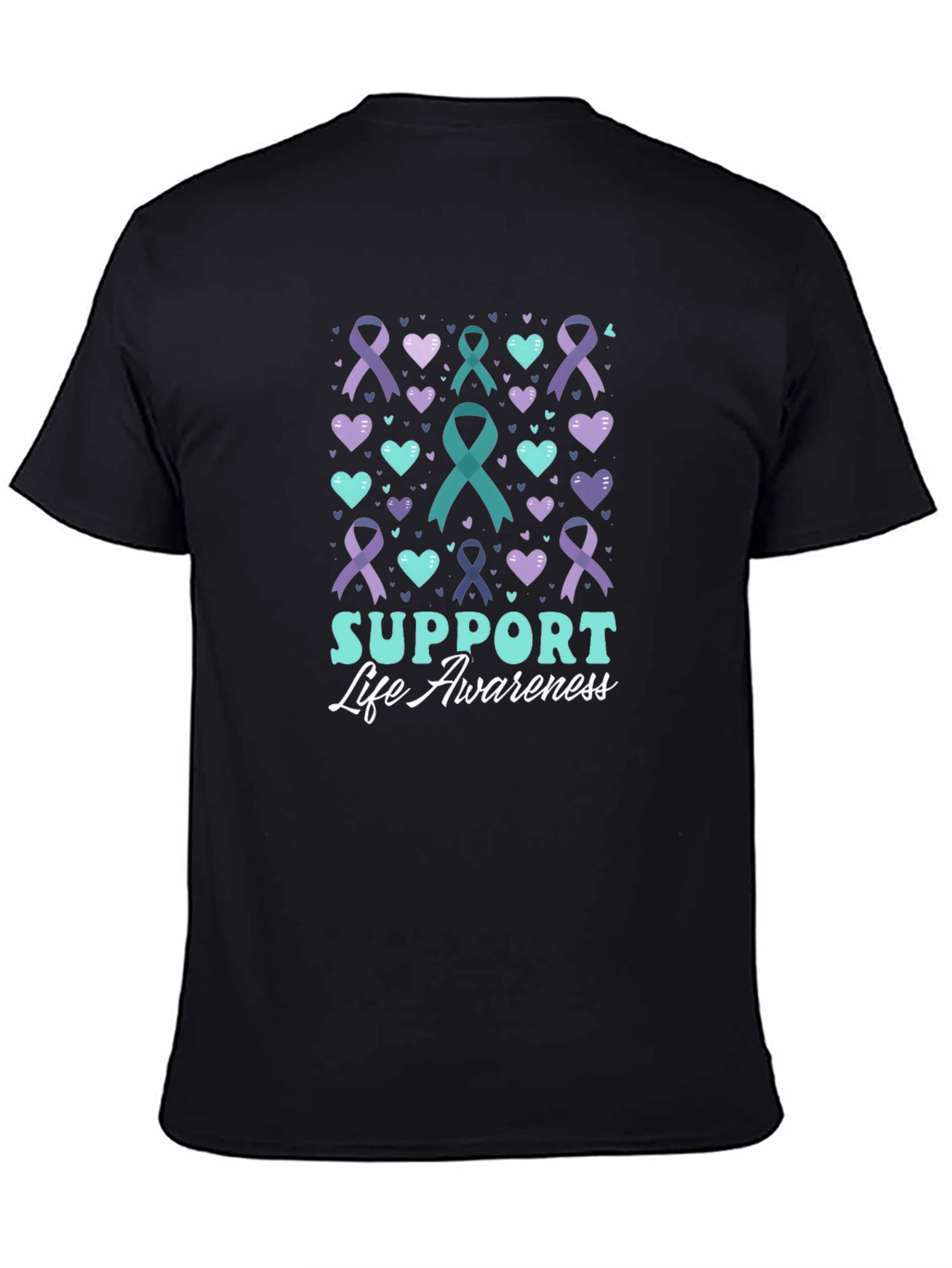 Support Life Awareness Ribbon T-Shirt