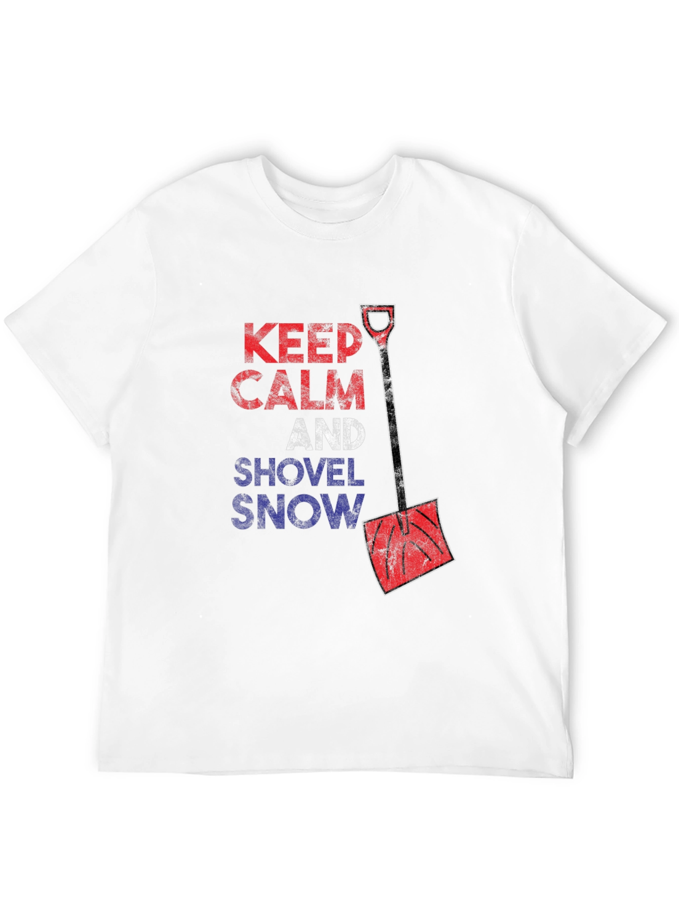 Keep Calm & Shovel Snow Graphic Tee
