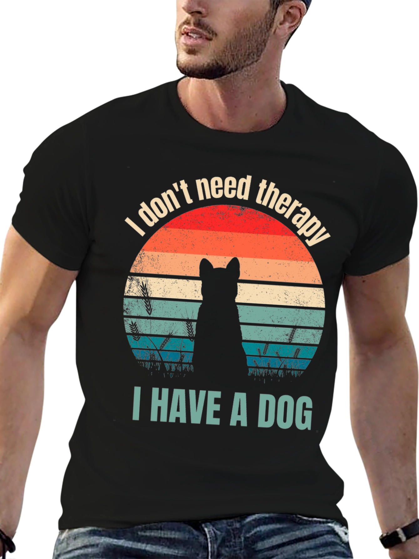 Dog Therapy T-Shirt: Comfort & Style