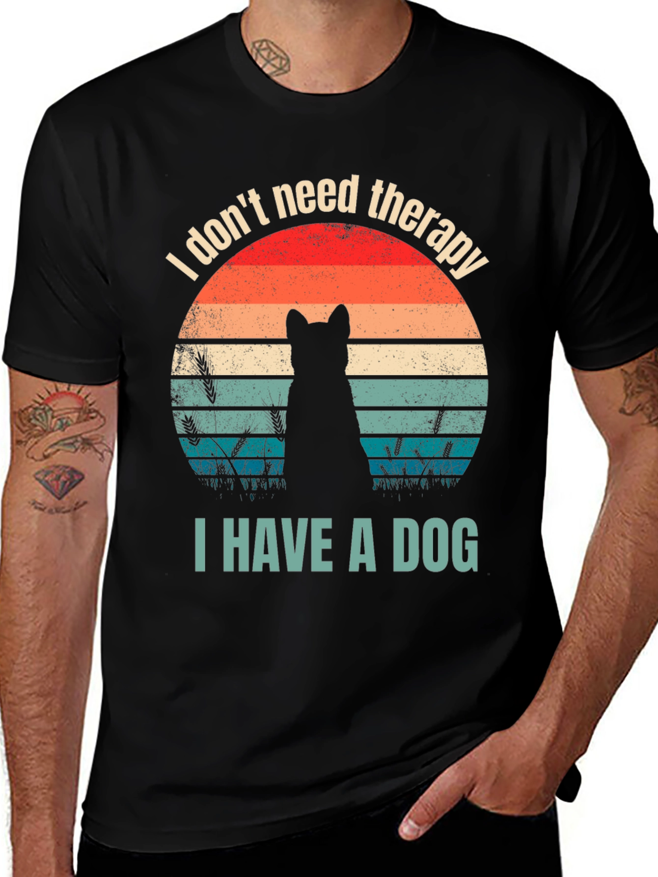 Dog Therapy T-Shirt: Comfort & Style