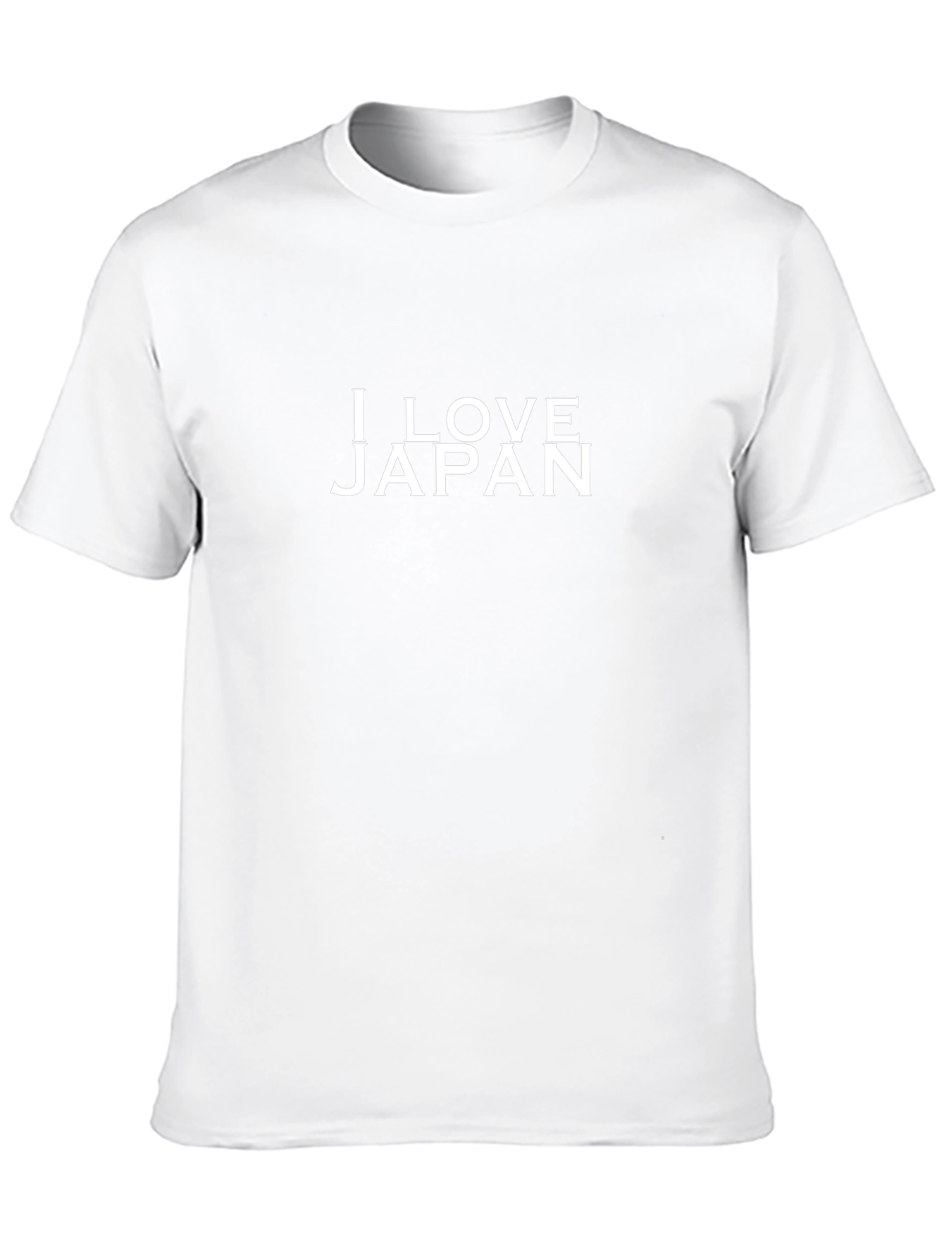 I Love Japan Graphic Tee - Mens Black T-Shirt