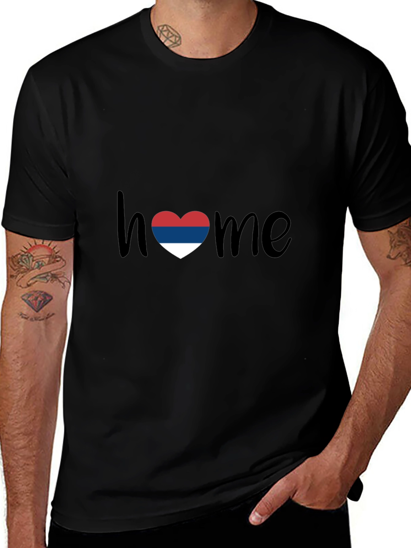 Home Heart Flag T-Shirt