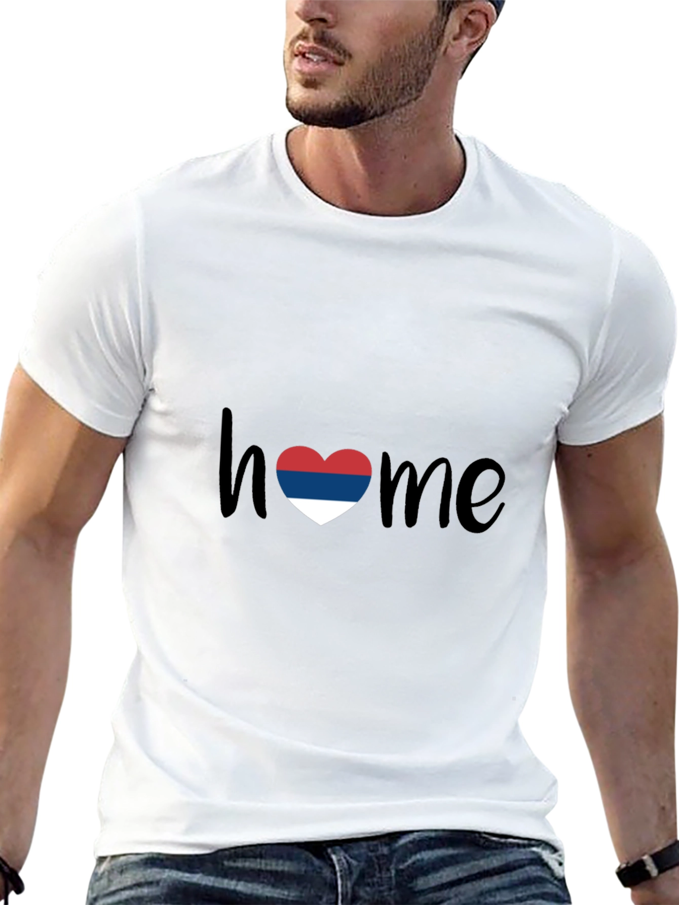Home Heart Flag T-Shirt