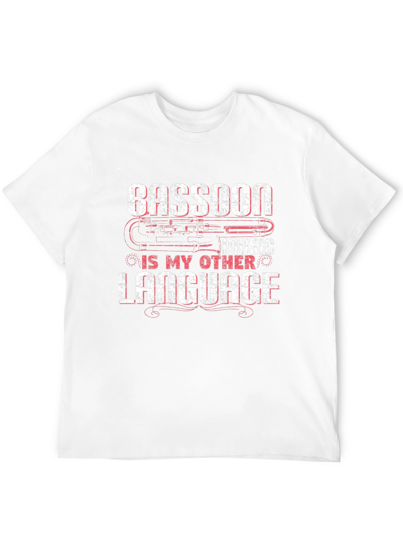 Bassoon Music is My Other Language Graphic T-Shirt