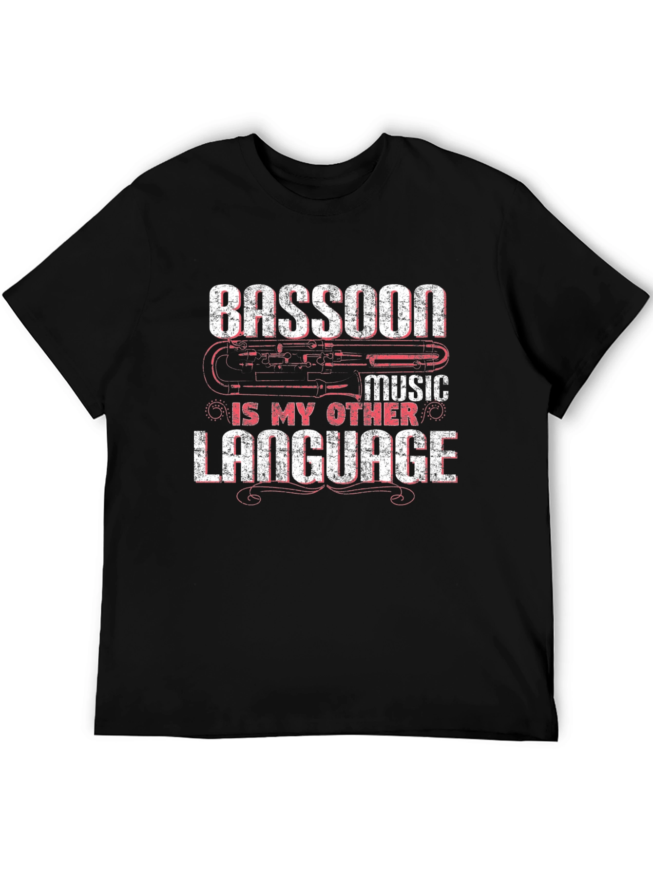 Bassoon Music is My Other Language Graphic T-Shirt