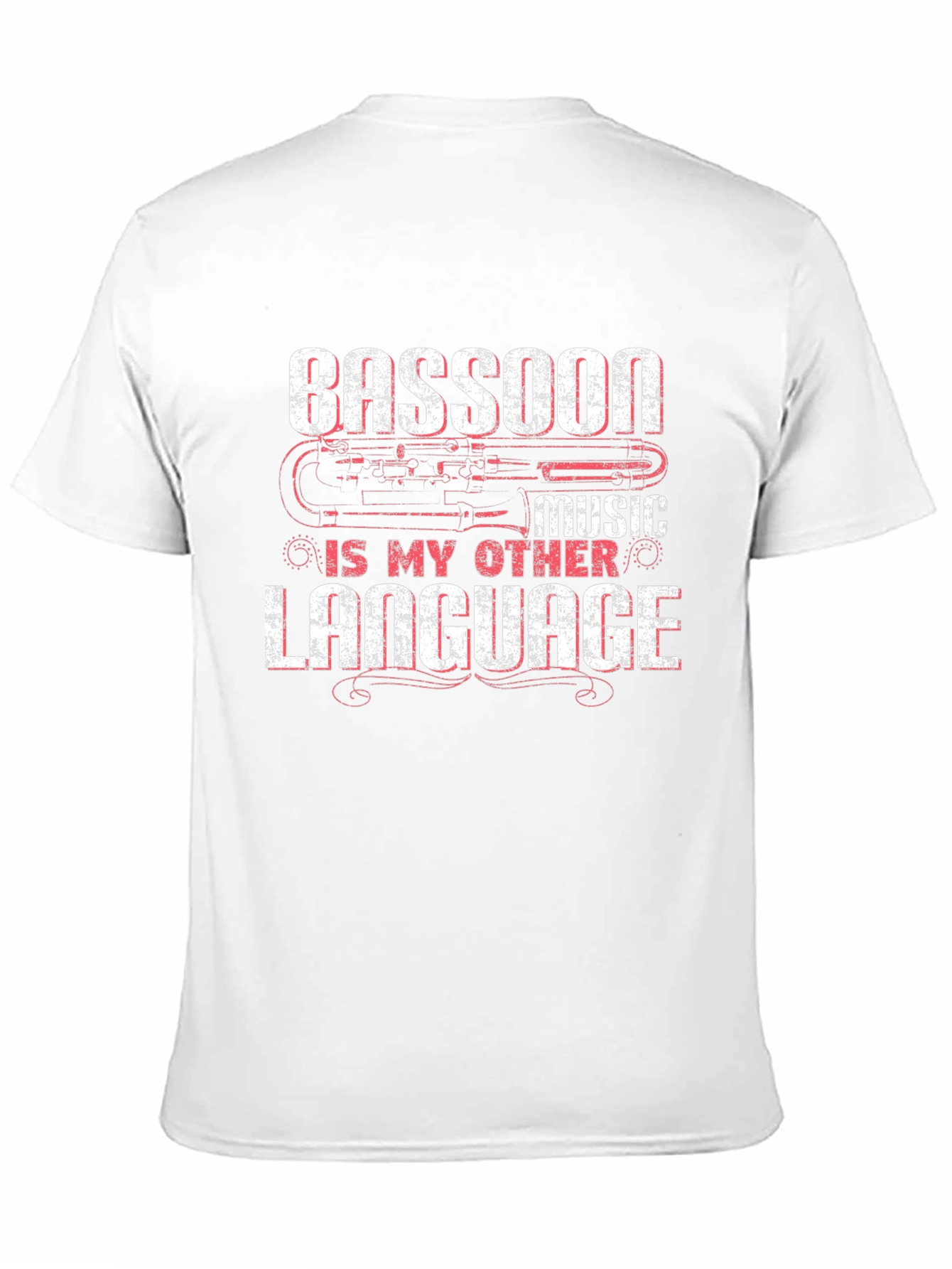 Bassoon Music is My Other Language Graphic T-Shirt