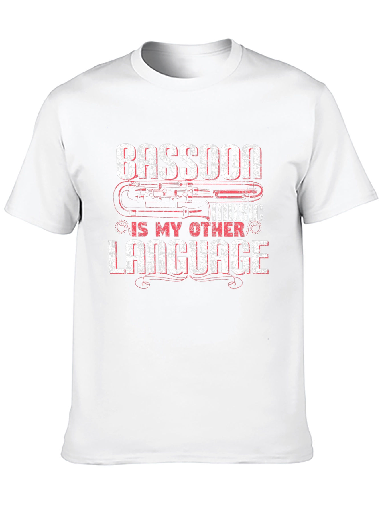 Bassoon Music is My Other Language Graphic T-Shirt