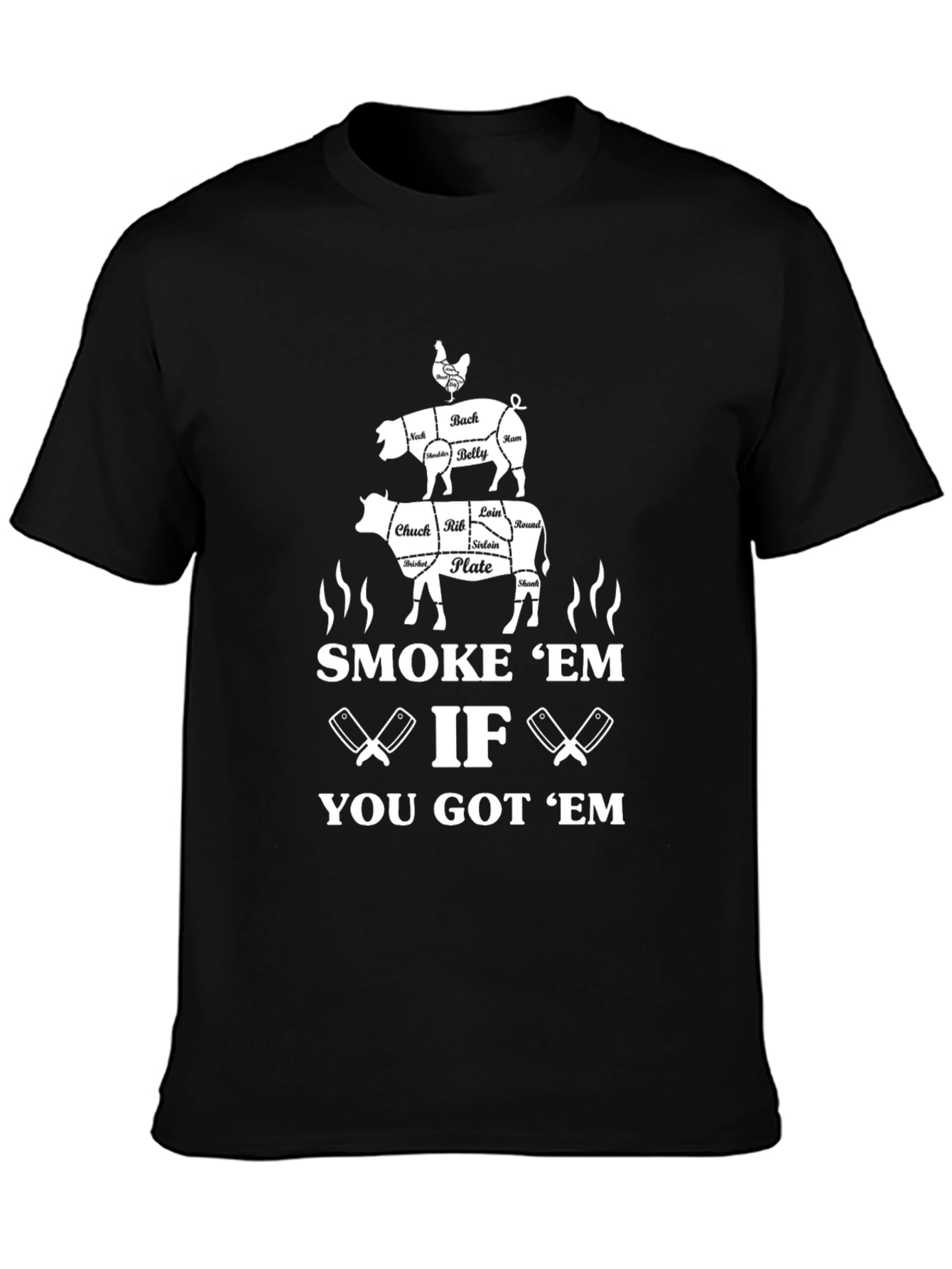Smoke Em T-Shirt - BBQ Lover