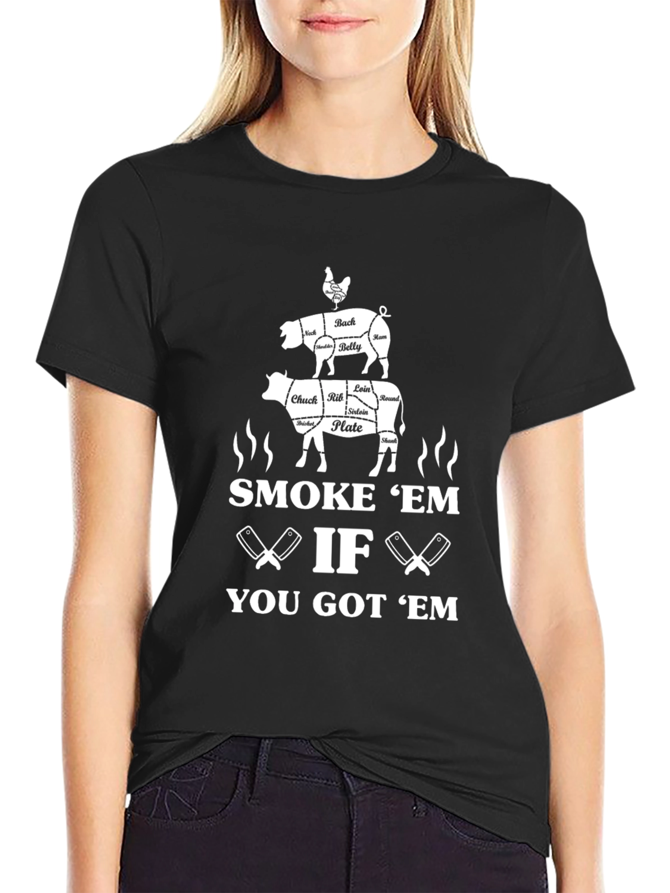 Smoke Em T-Shirt - BBQ Lover