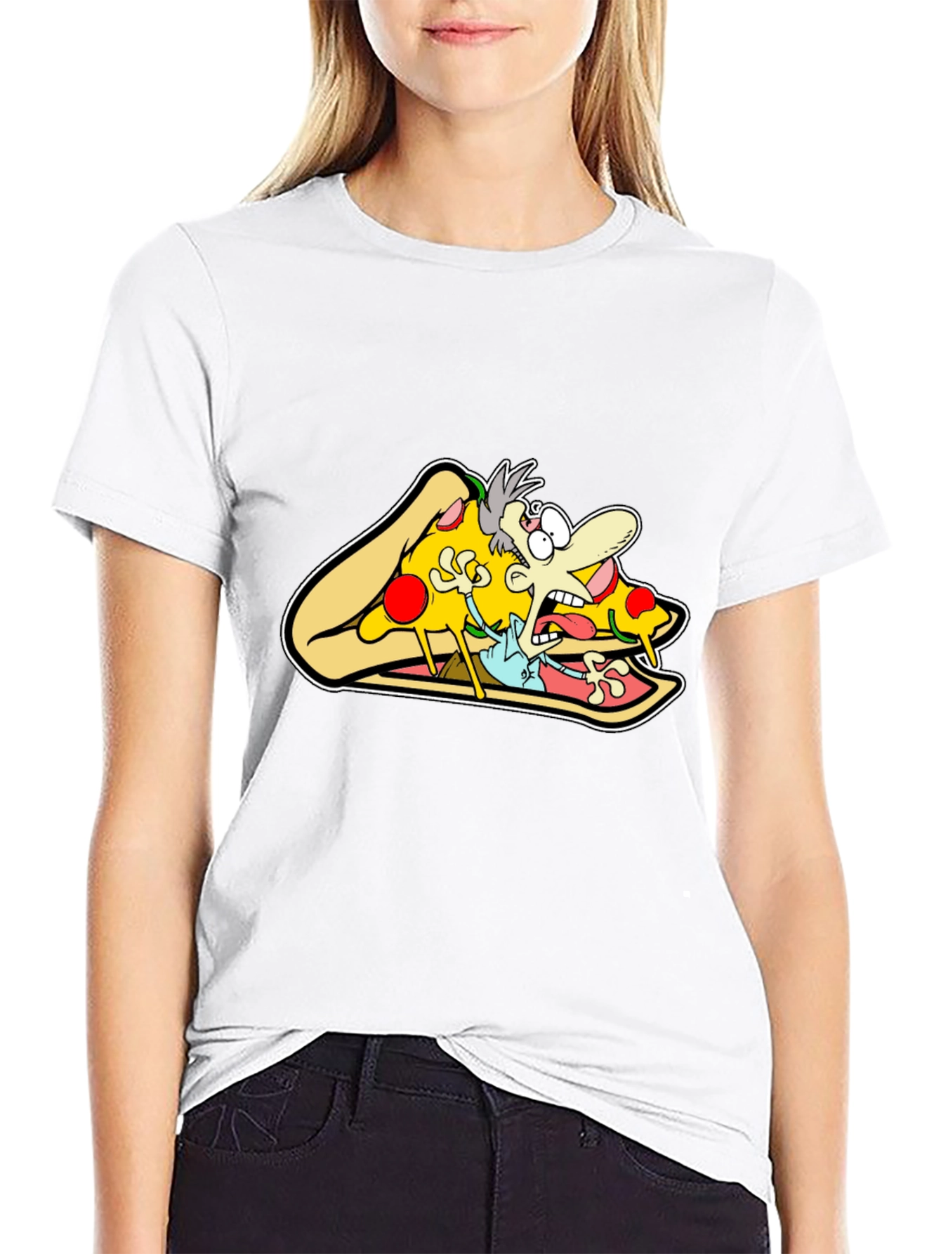 Pizza Panic Graphic Tee - Unisex Cotton Blend