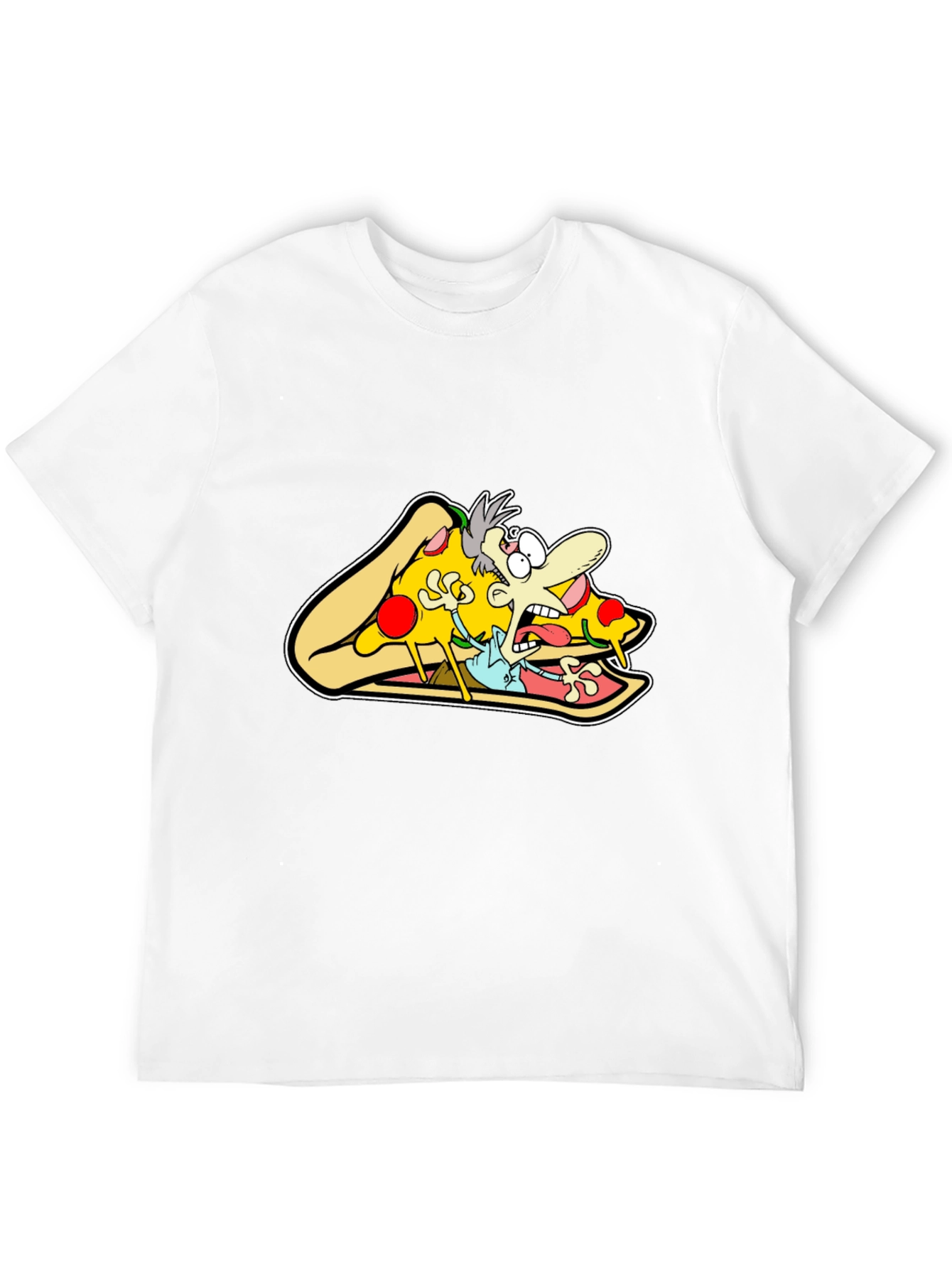 Pizza Panic Graphic Tee - Unisex Cotton Blend