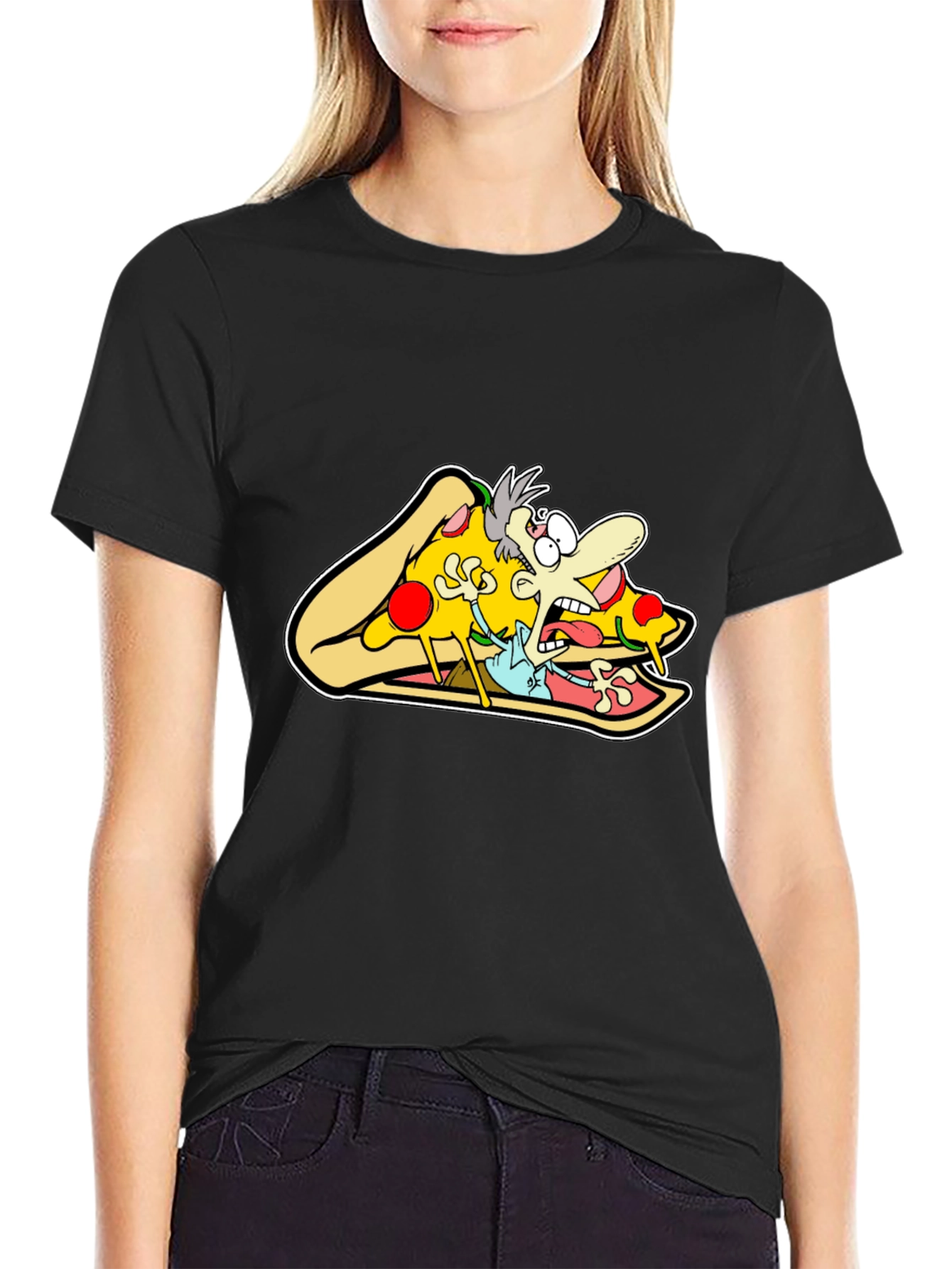 Pizza Panic Graphic Tee - Unisex Cotton Blend