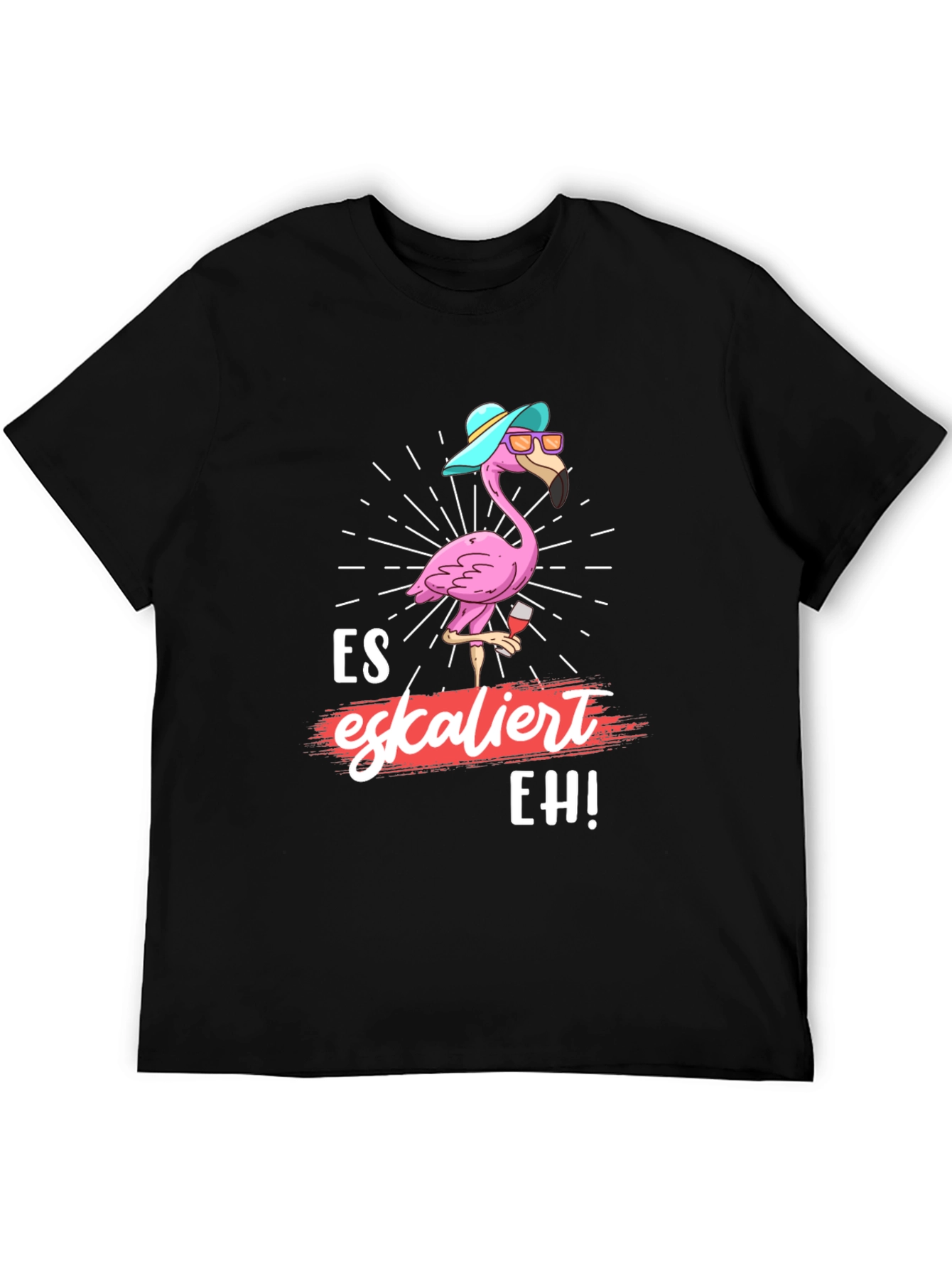 Es Eskaliert Eh! Flamingo Graphic Tee