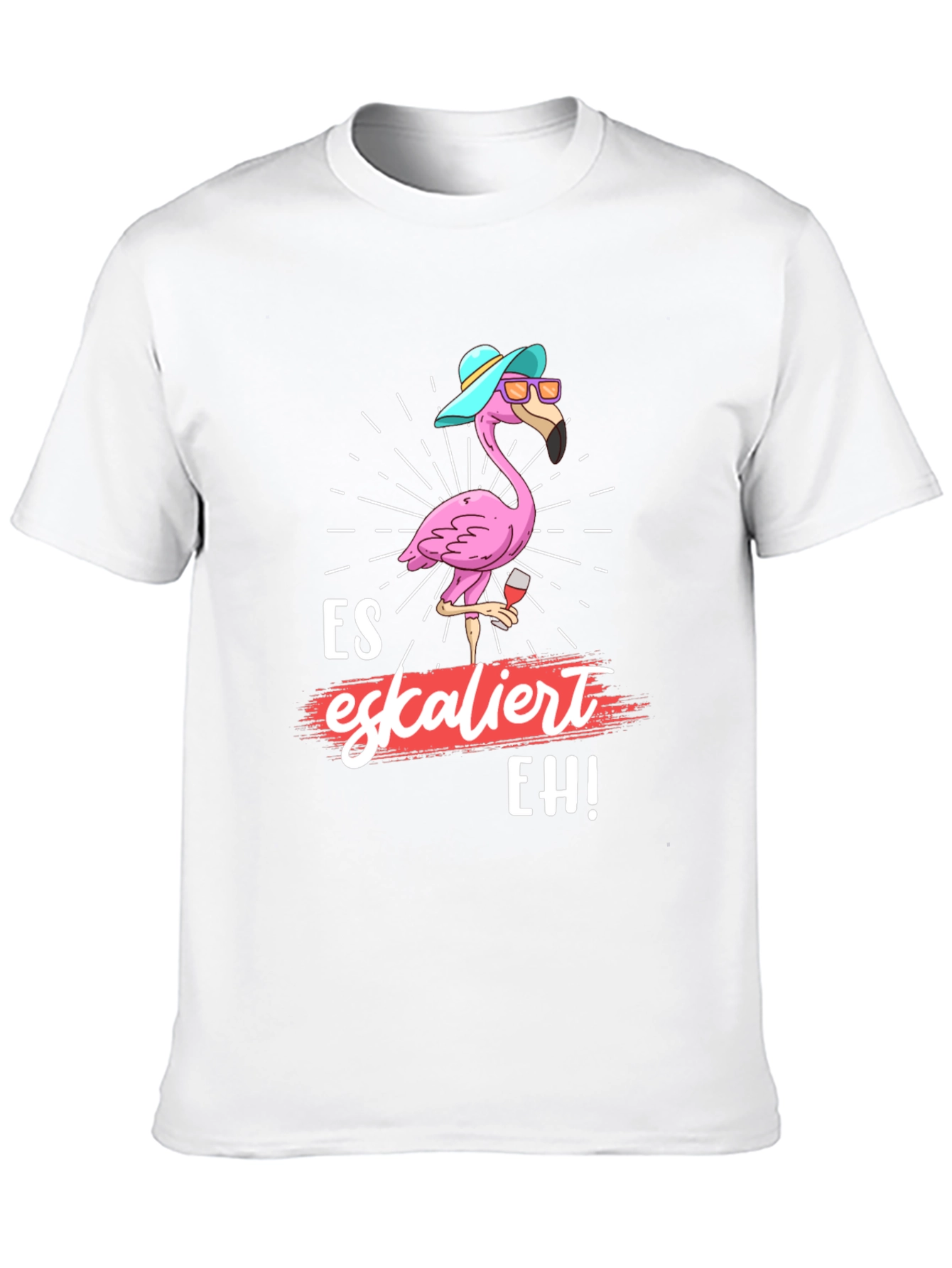 Es Eskaliert Eh! Flamingo Graphic Tee