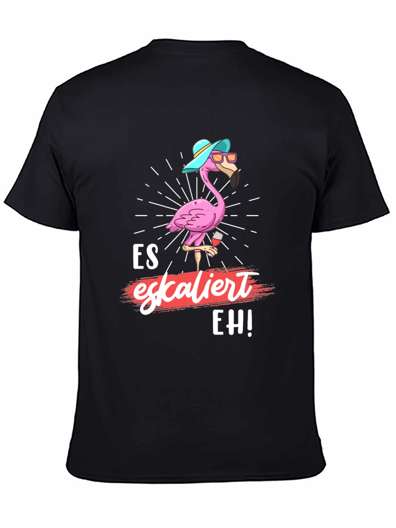 Es Eskaliert Eh! Flamingo Graphic Tee