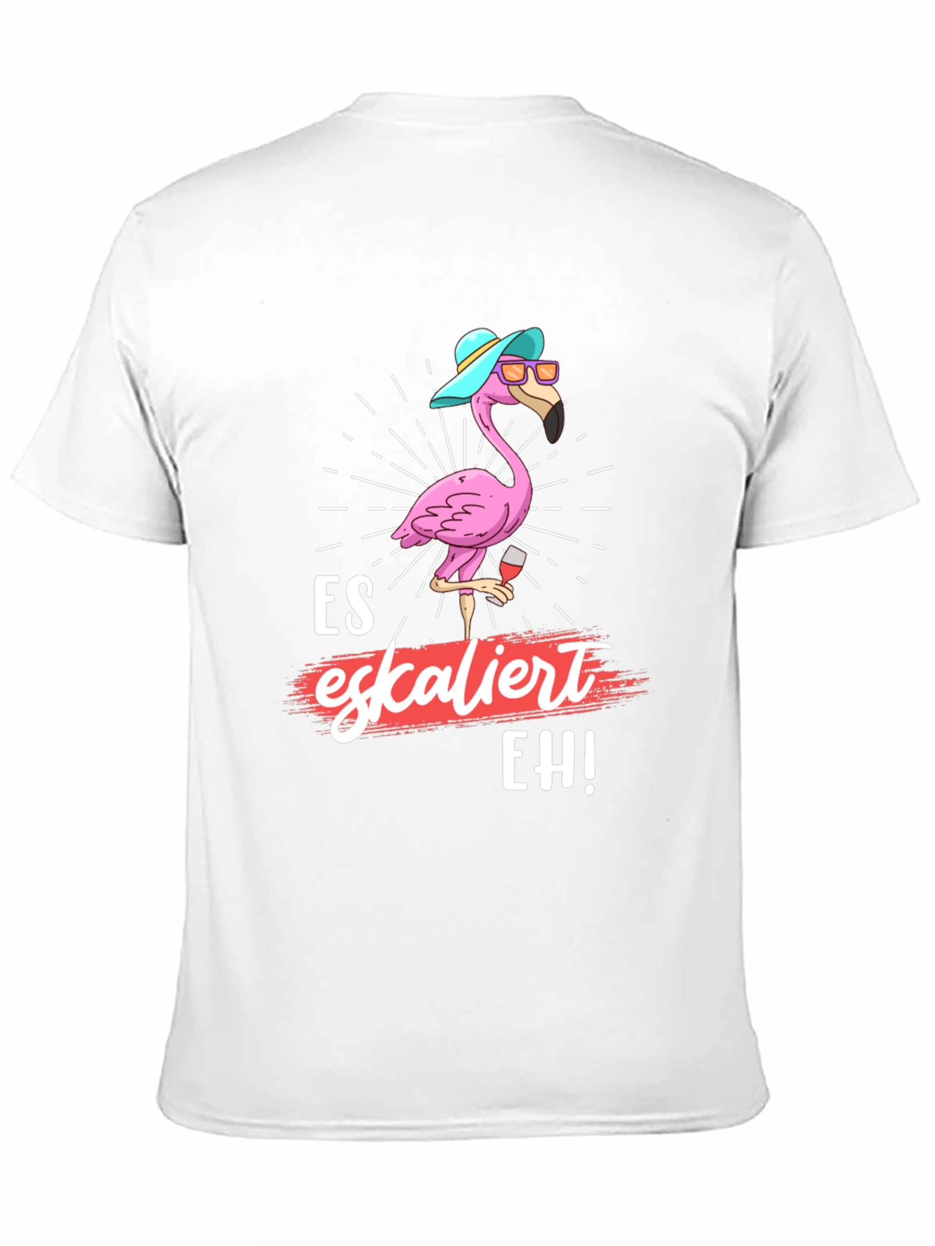 Es Eskaliert Eh! Flamingo Graphic Tee