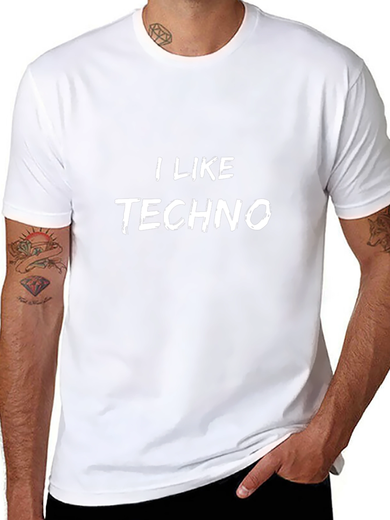I Like Techno T-Shirt - Music Lover Tee