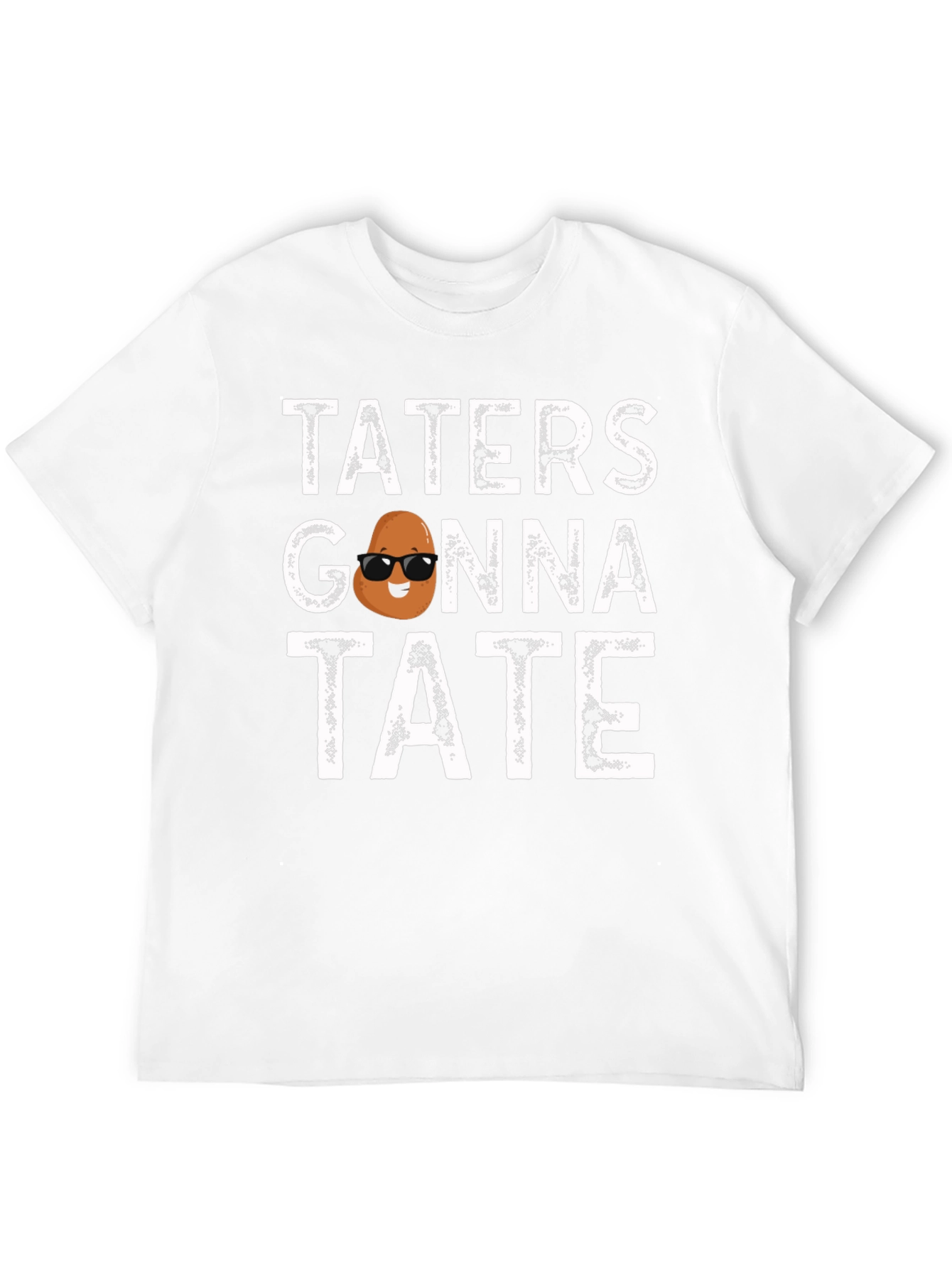 Taters Gonna Tate Funny Potato Graphic T-Shirt