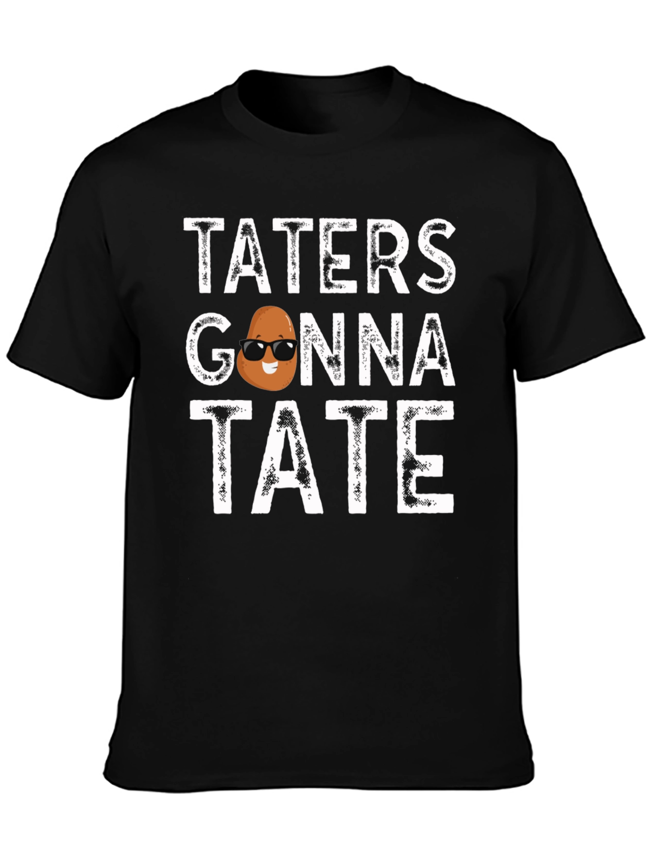 Taters Gonna Tate Funny Potato Graphic T-Shirt