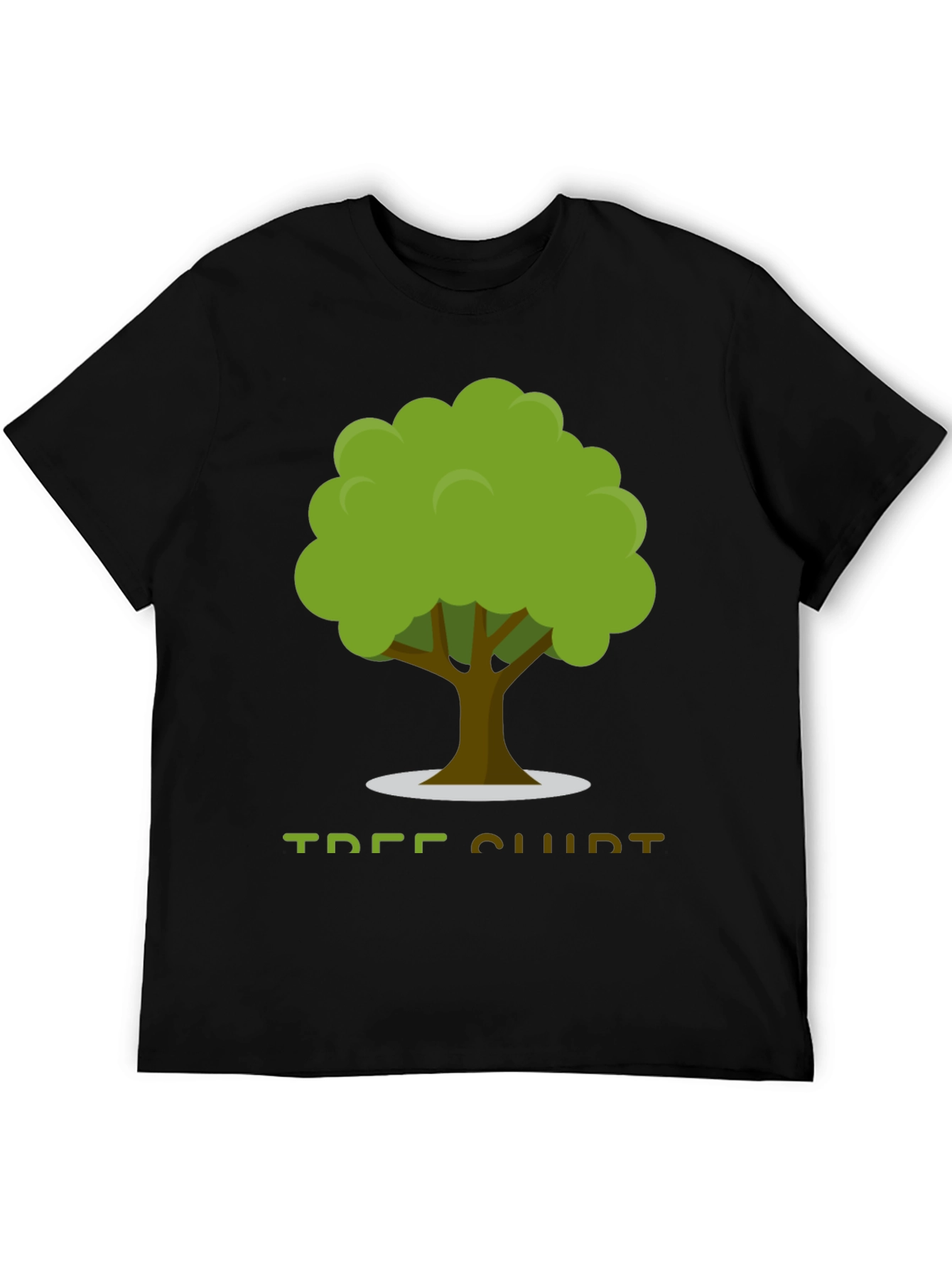 Tree Club Graphic T-Shirt - Black Cotton Tee