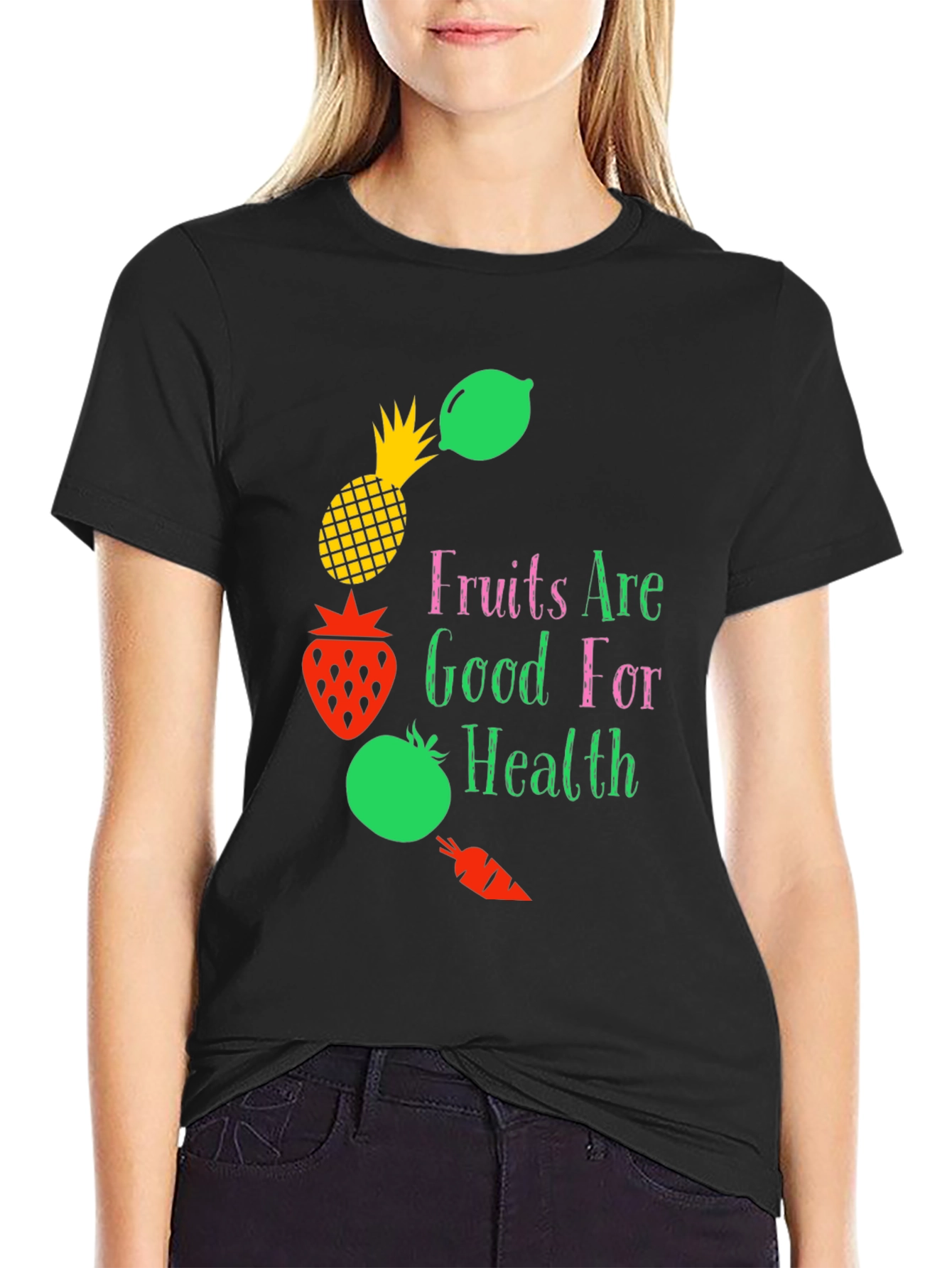 Fruits Are Good For Health Graphic Tee