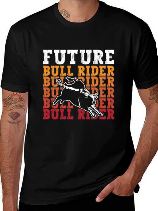 Future Bull Rider Graphic T-Shirt Rodeo
